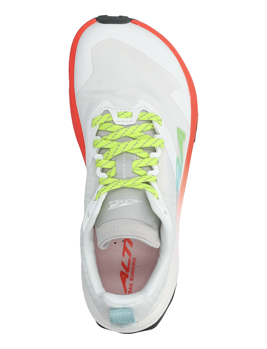 Altra - W MONT BLANC SPEED - jooksujalatsid - white/fry coral/vpr blu - 3