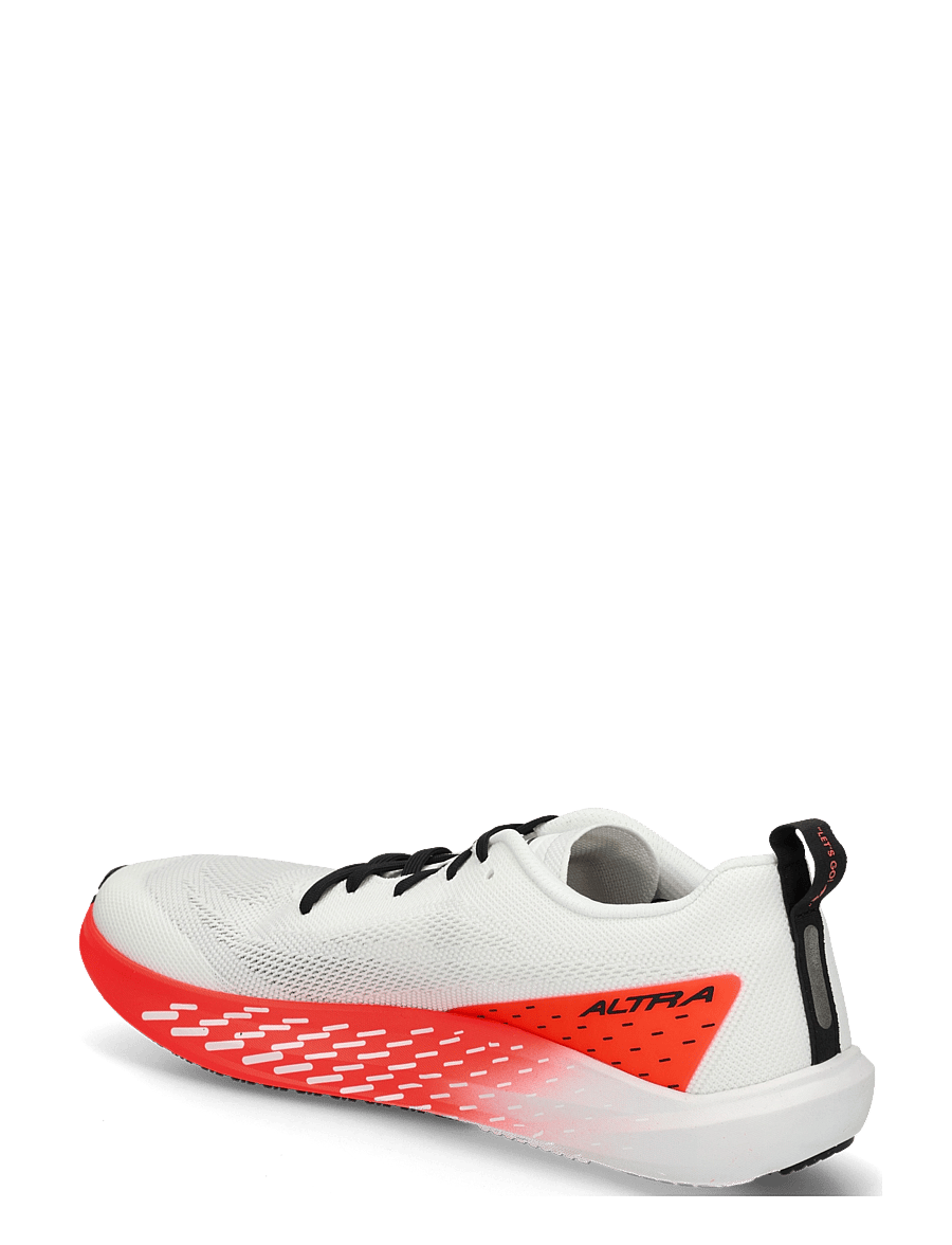 Altra - M VANISH PULSE - löparskor - white/black/firey coral - 1