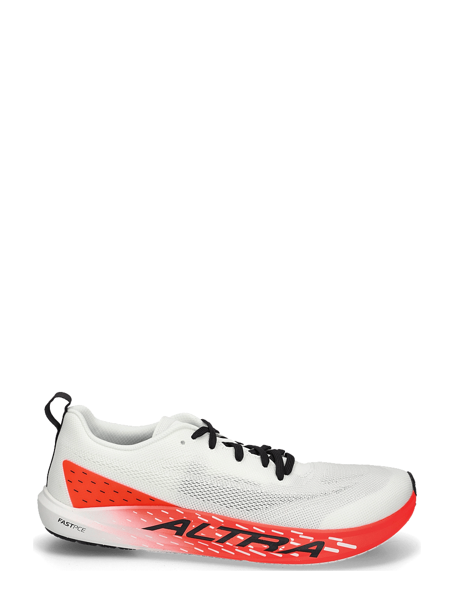Altra - M VANISH PULSE - löparskor - white/black/firey coral - 2
