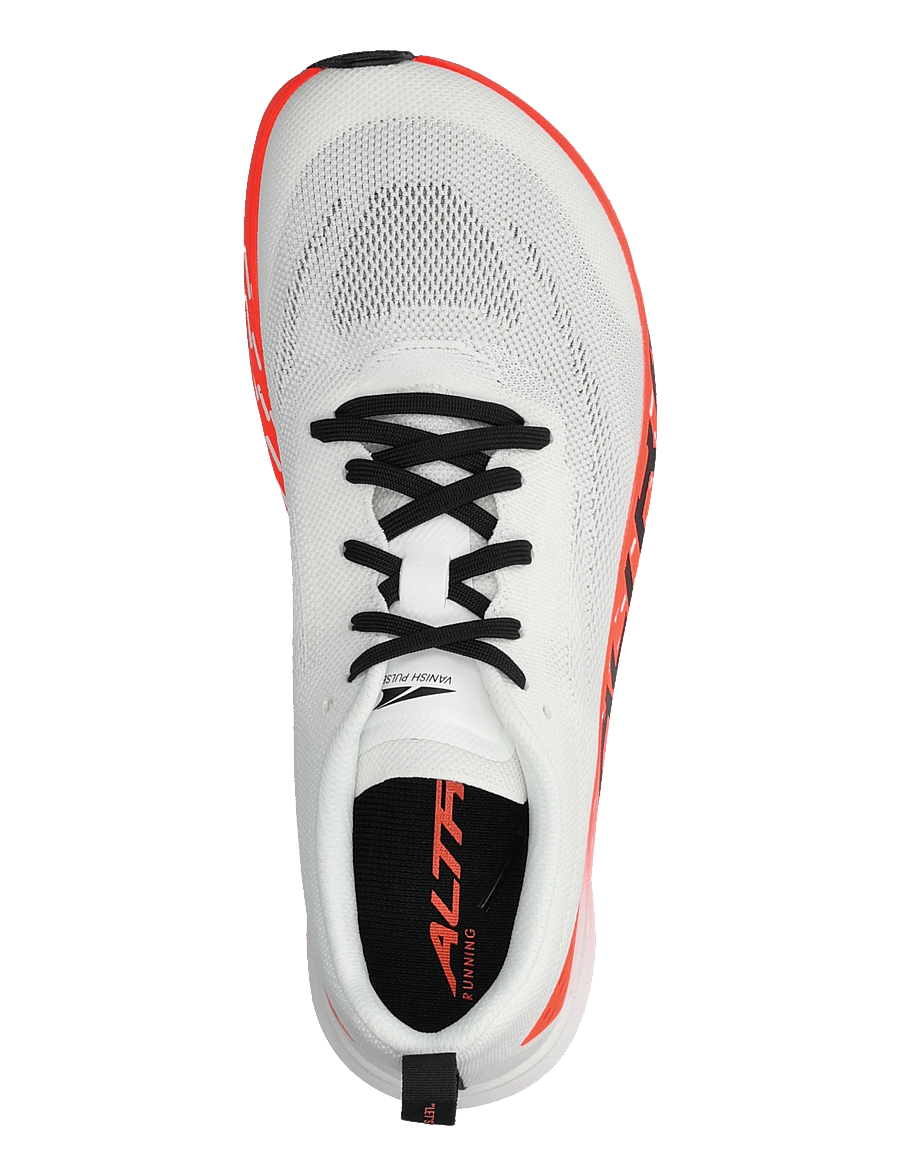 Altra - M VANISH PULSE - löparskor - white/black/firey coral - 3