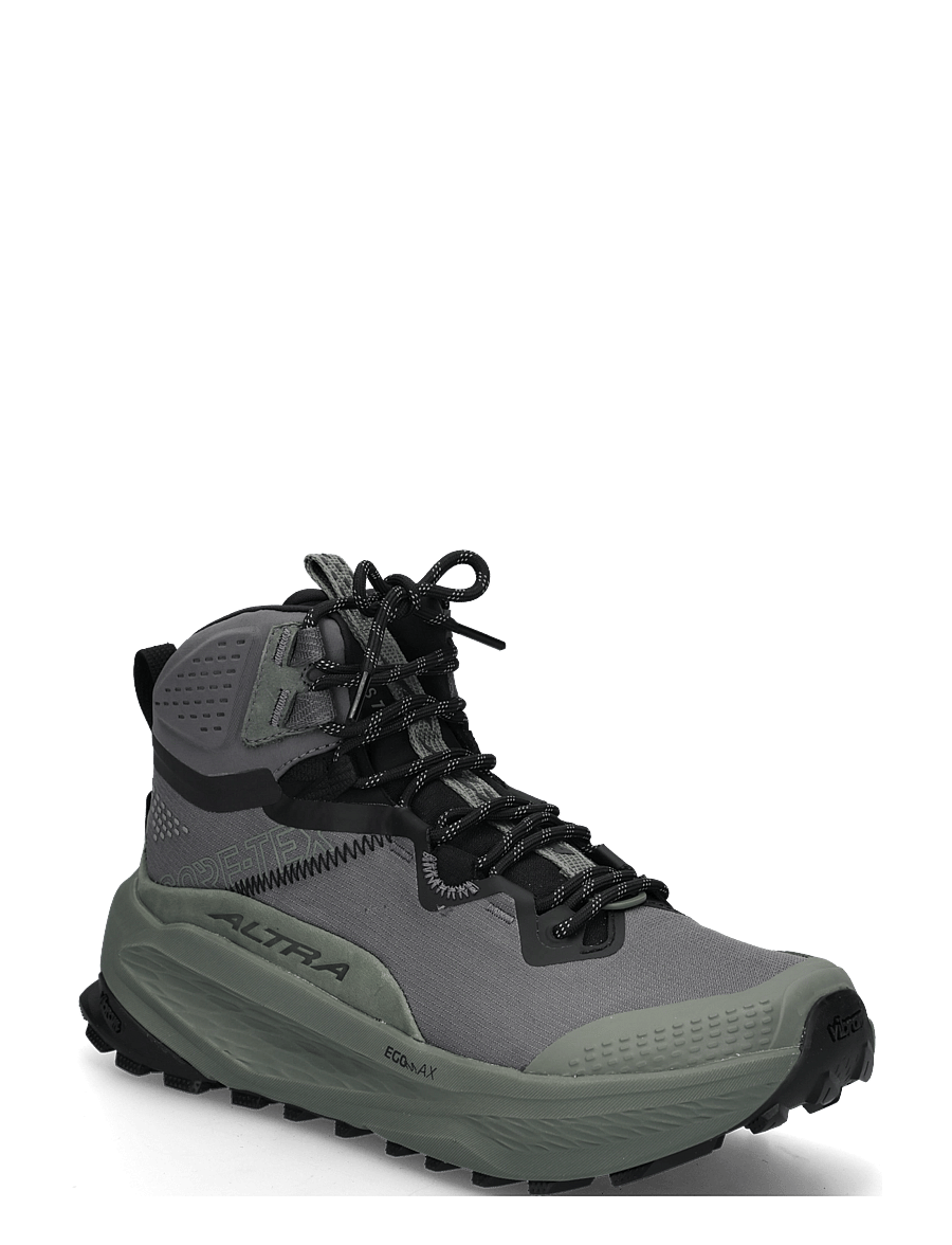 Altra - W OLYMPUS 7 MID GTX - wanderschuhe - castlerock/blk/agave grn - 0