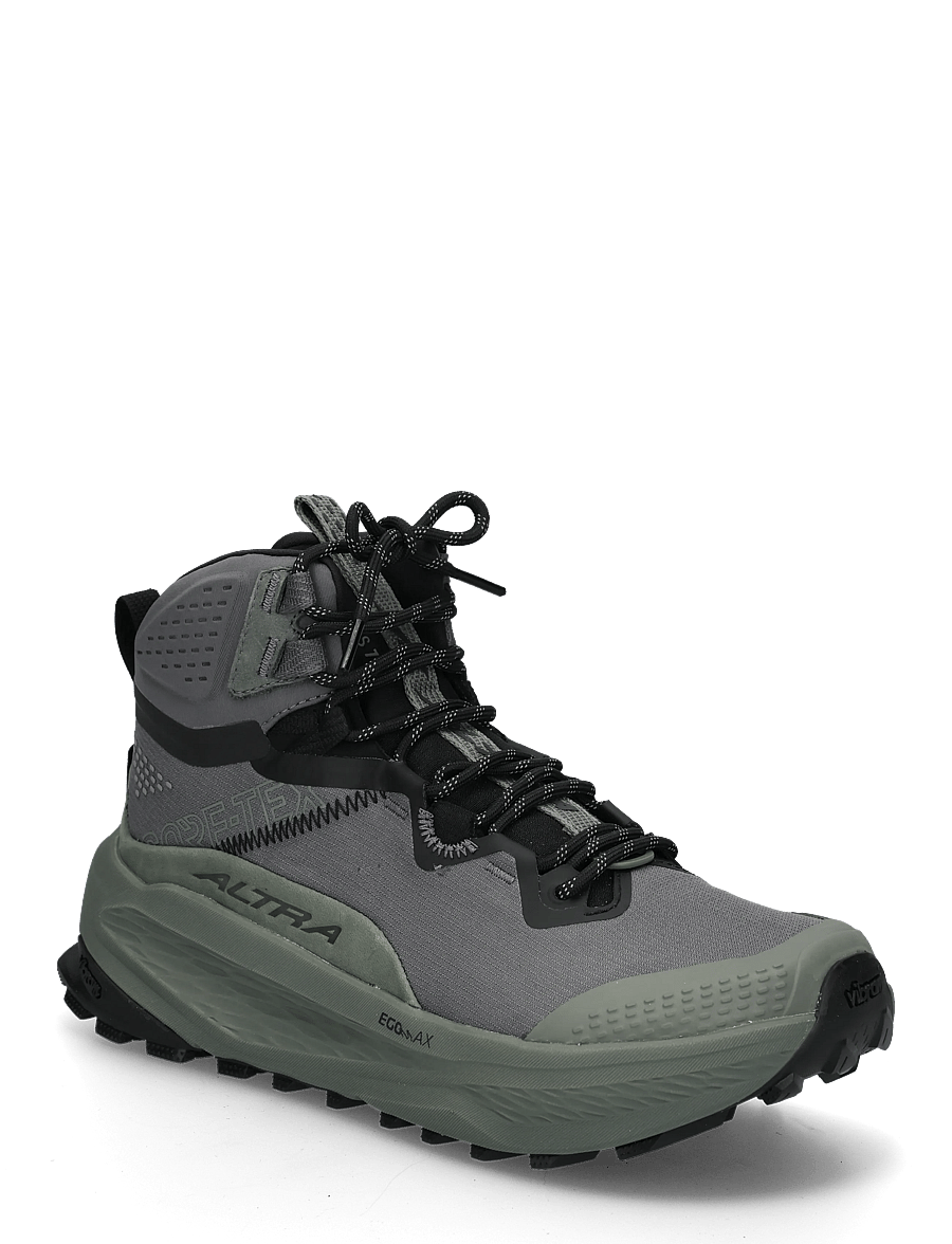 Altra - W OLYMPUS 7 MID GTX - buty na wędrówki - castlerock/blk/agave grn - 0