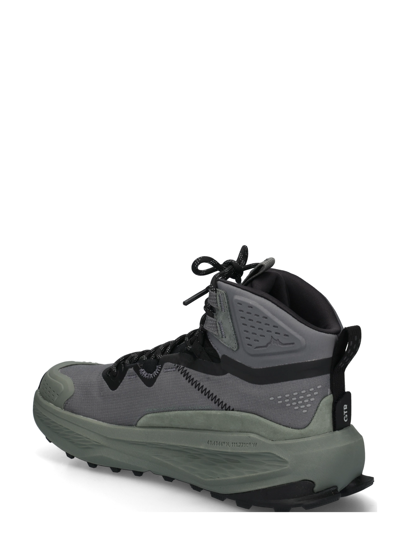Altra - W OLYMPUS 7 MID GTX - wanderschuhe - castlerock/blk/agave grn - 1
