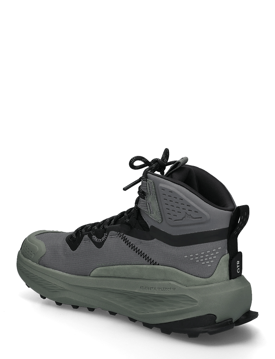 Altra - W OLYMPUS 7 MID GTX - buty na wędrówki - castlerock/blk/agave grn - 1