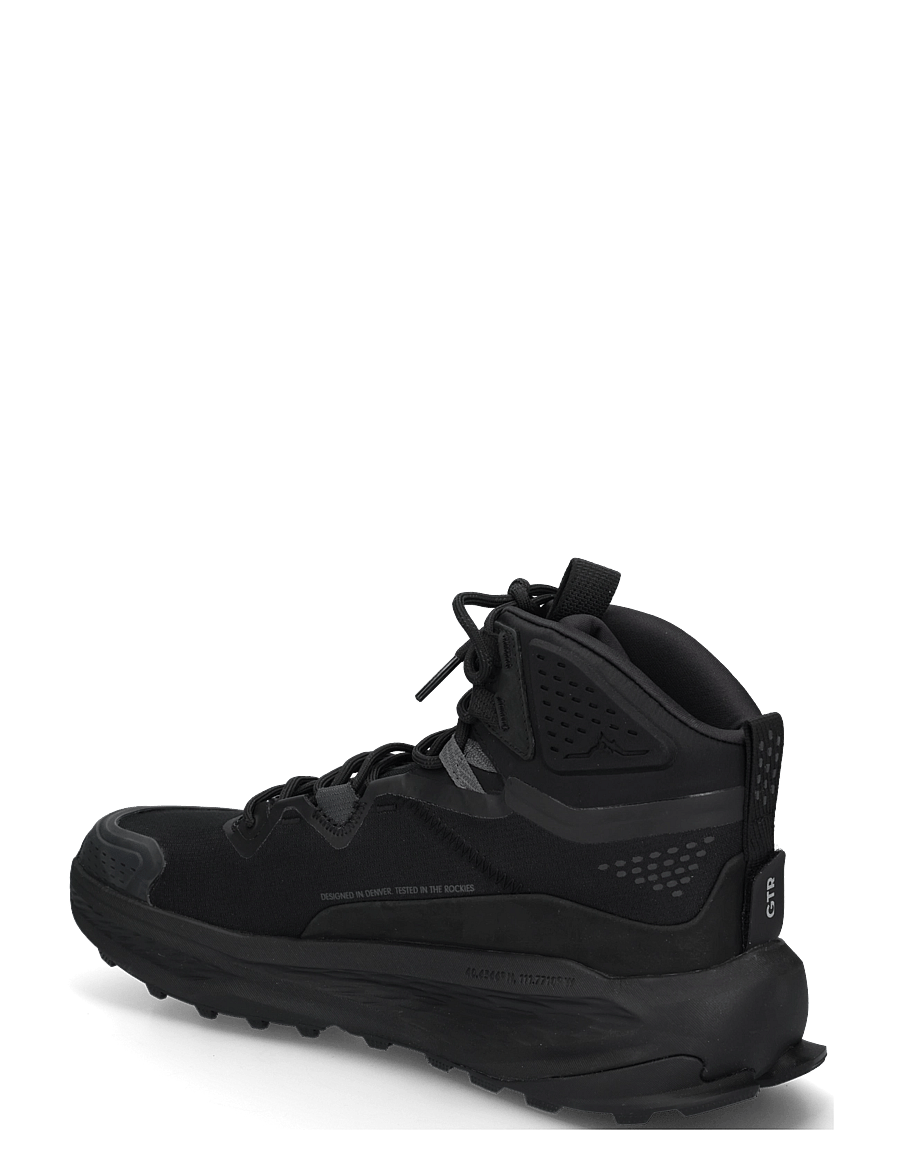 Altra - M OLYMPUS 7 MID GTX - matka- ja kõndimisjalatsid - black/black/dark shadow - 1