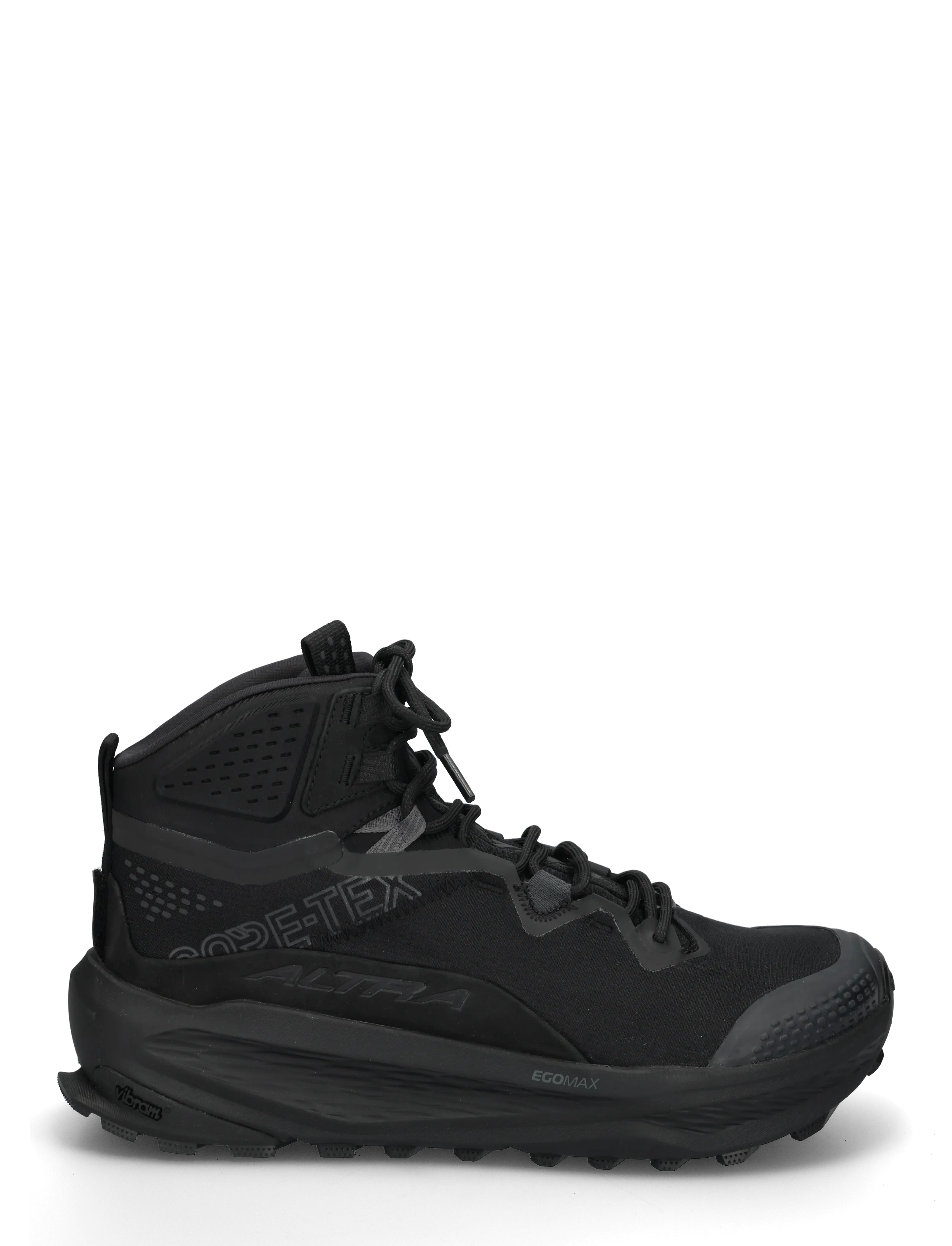 Altra - M OLYMPUS 7 MID GTX - hiking shoes - black/black/dark shadow - 2