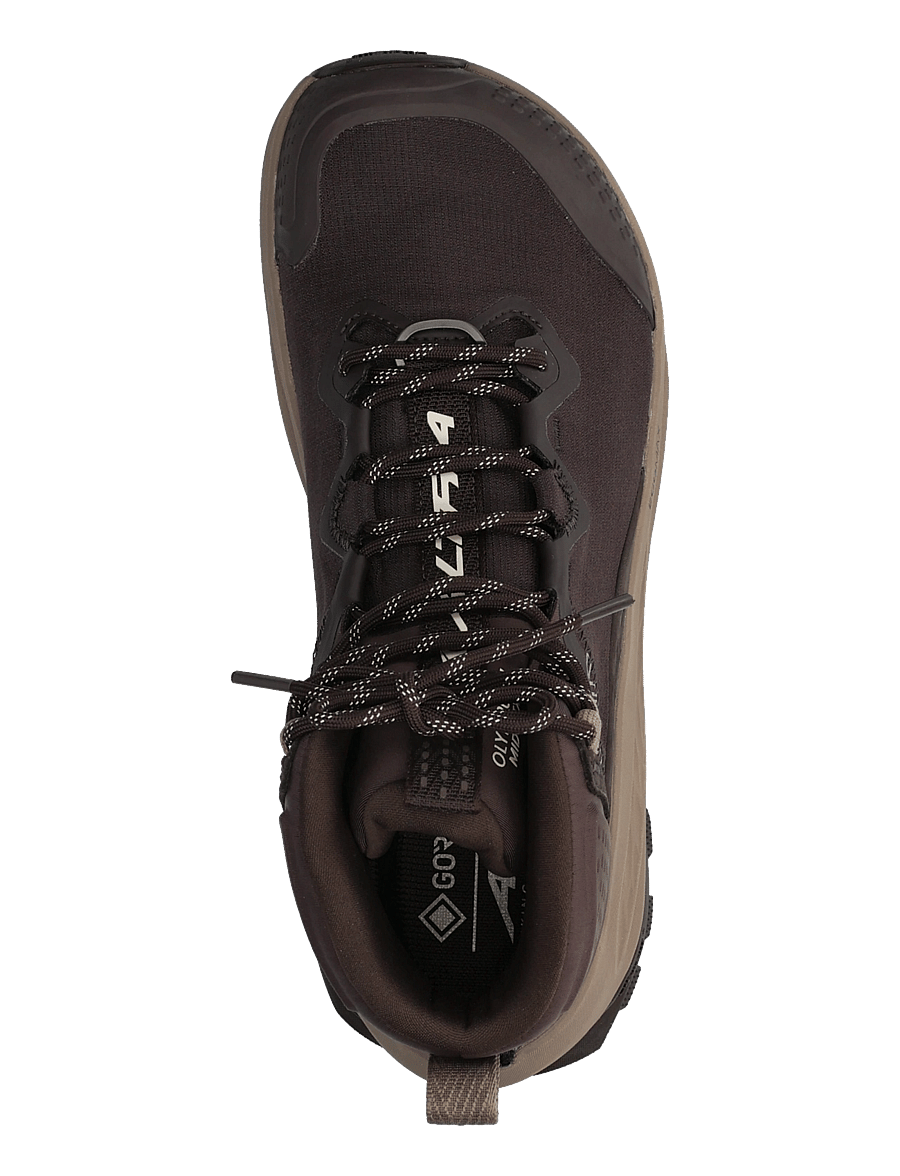 Altra - M OLYMPUS 7 MID GTX - matka- ja kõndimisjalatsid - chocalate brown/chlt bn - 3