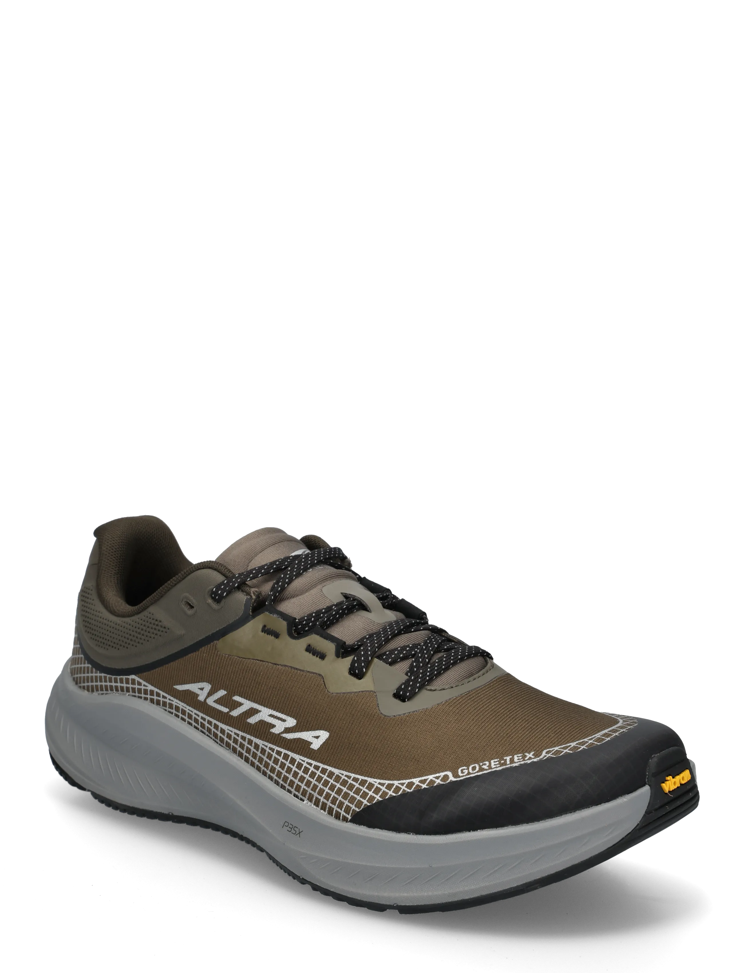 Altra M TORIN 9 GTX - Shoes - DK OLIVE/SILVER/NIGHT OWL / khaki/green