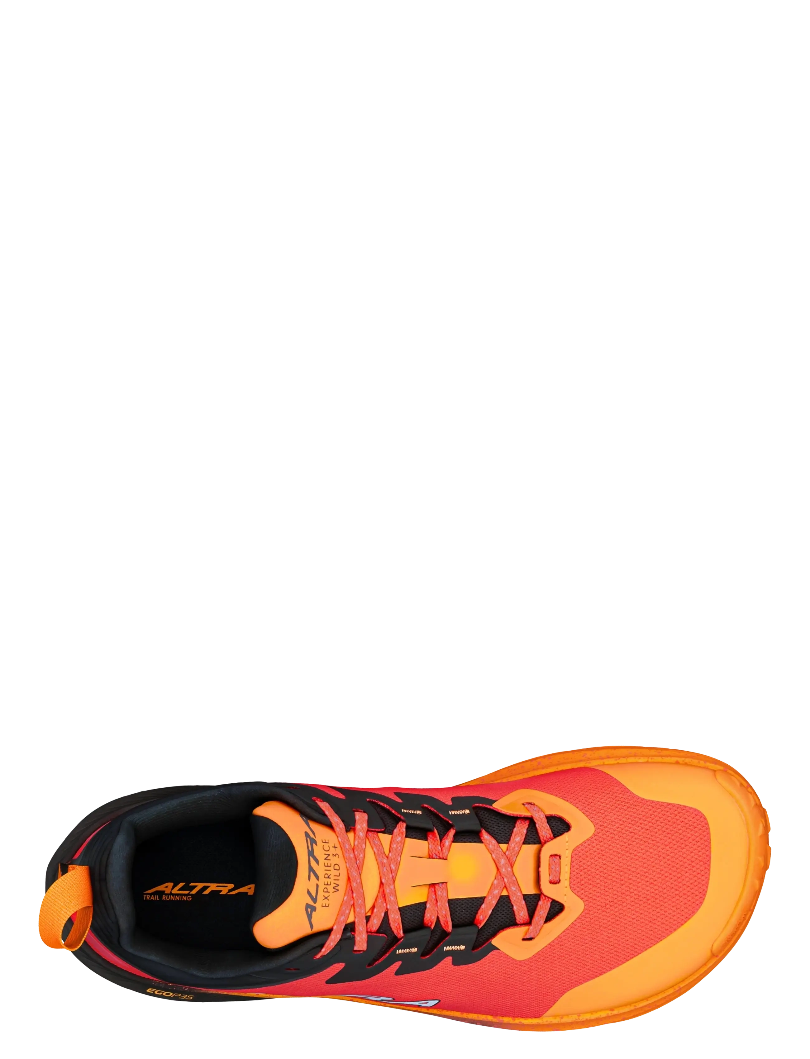 Altra - M EXPERIENCE WILD 3+ - jooksujalatsid - black/orange - 2