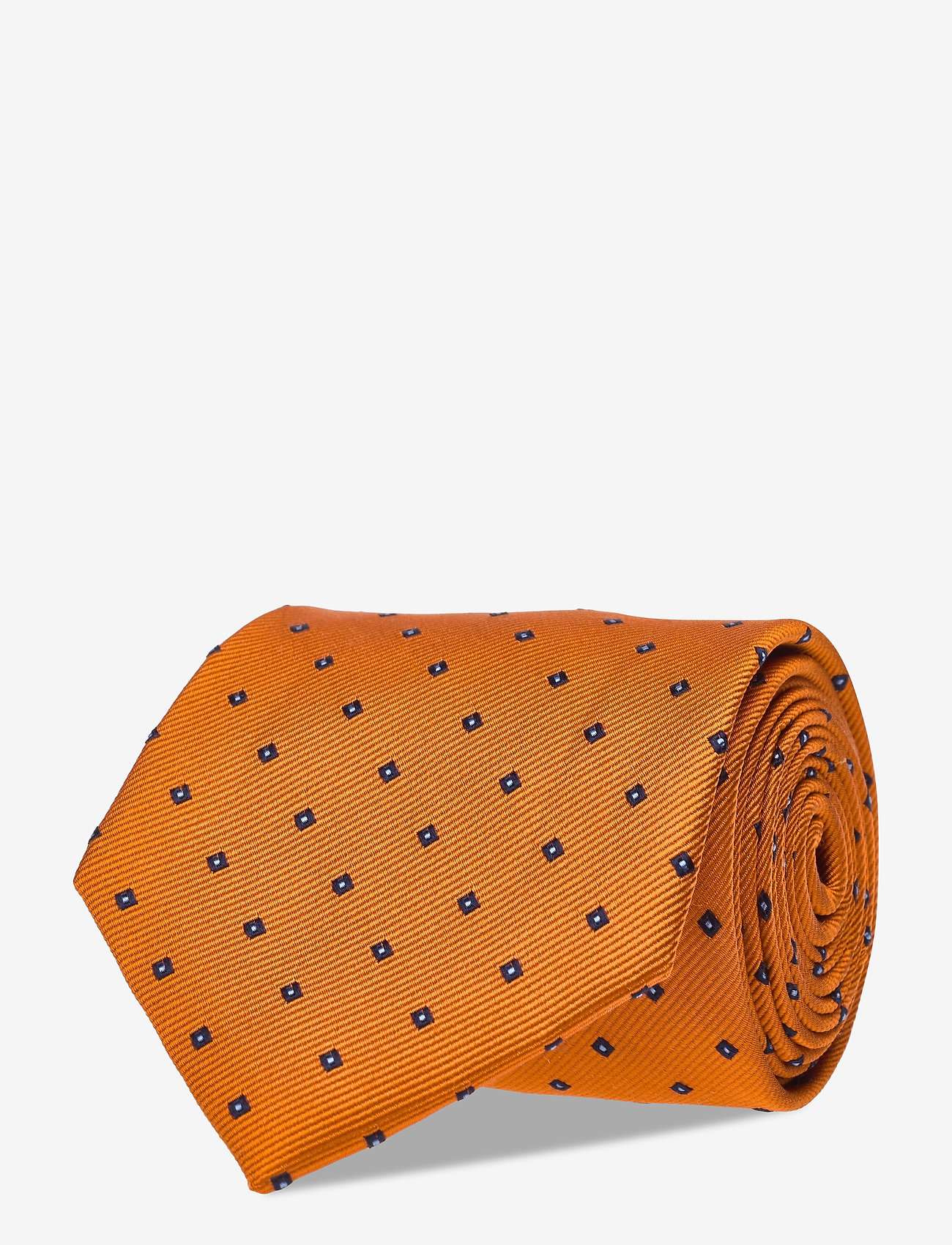 Amanda Christensen - Classic Silk Tie - orange - 0