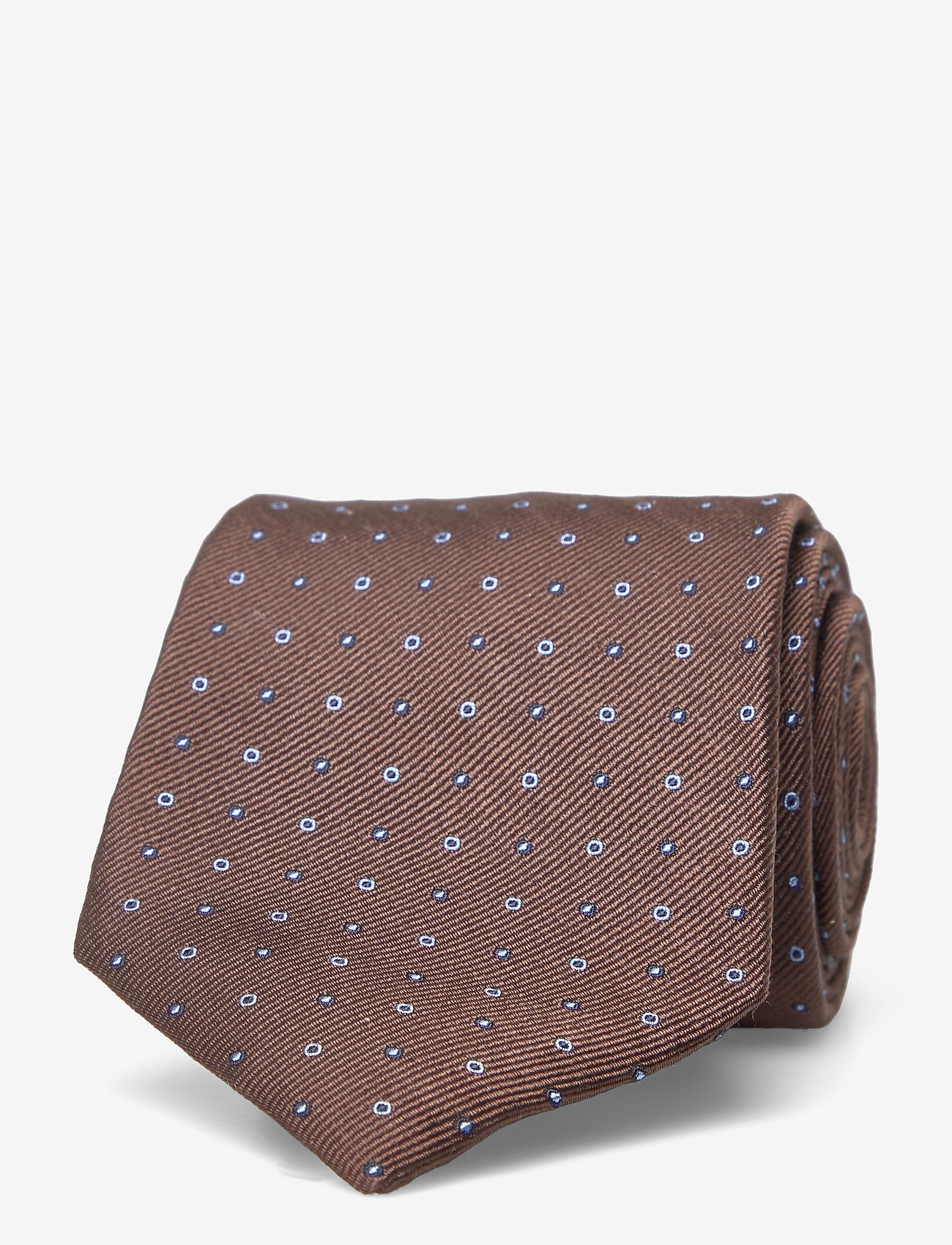 Amanda Christensen - Classic Silk Tie - brown - 0
