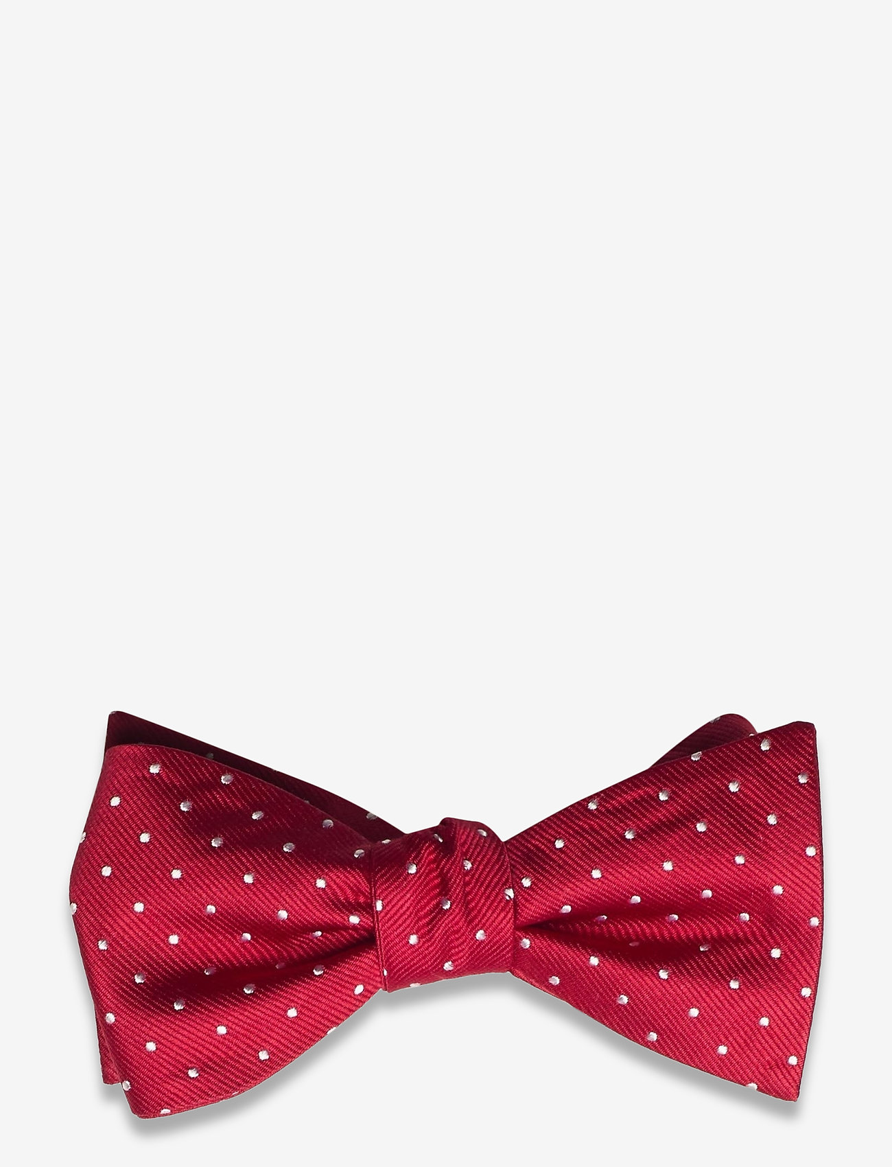 Self Tie Silk - RED/WHITE