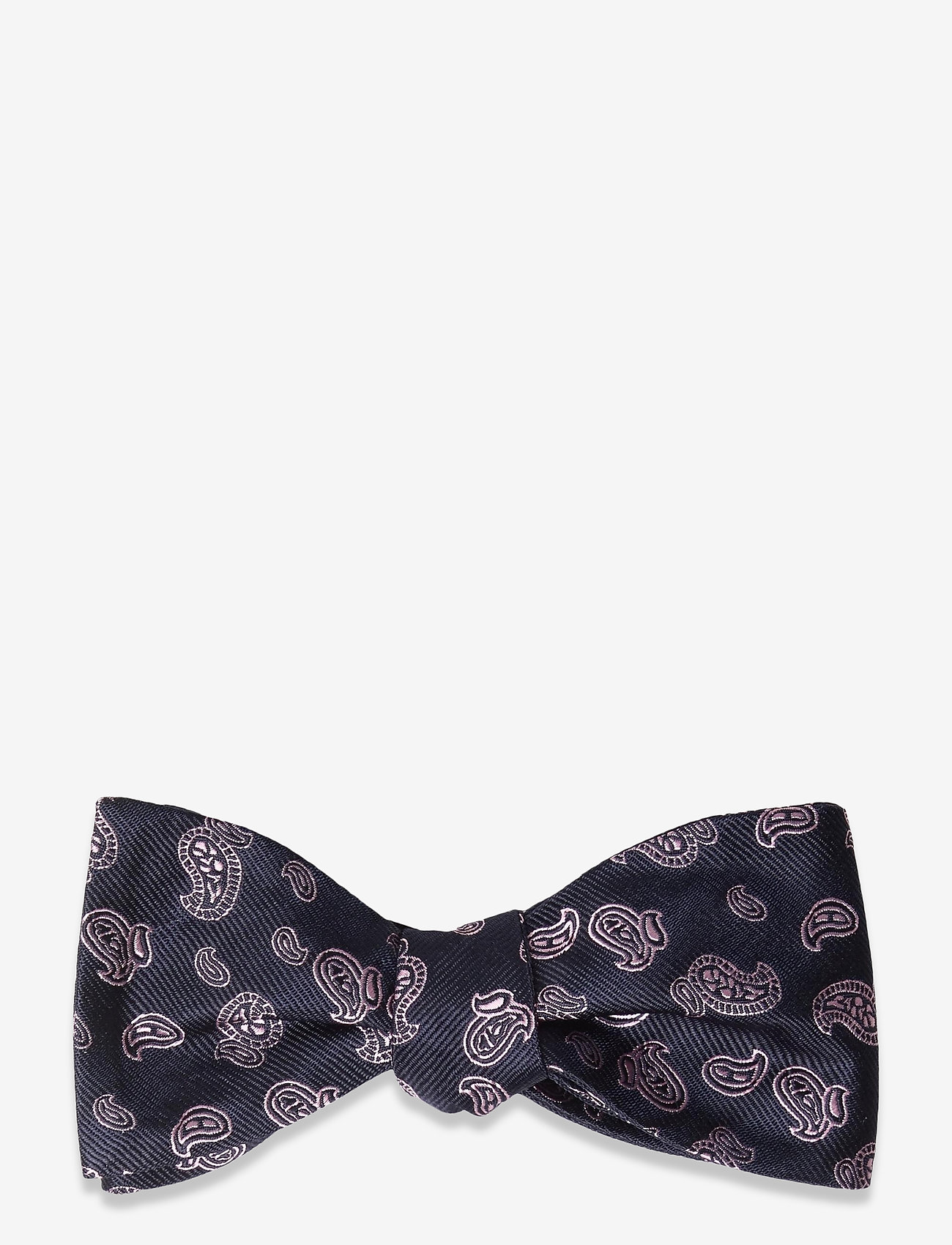 Self Tie Silk - NAVY/PINK