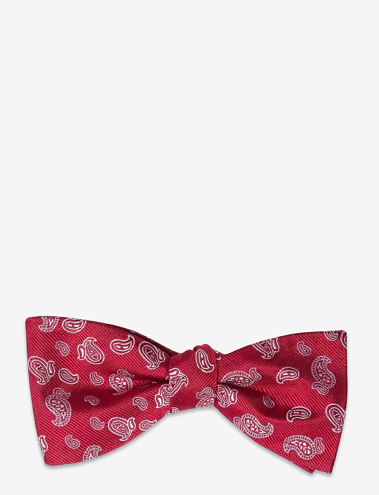 Self Tie Silk - RED/WHITE