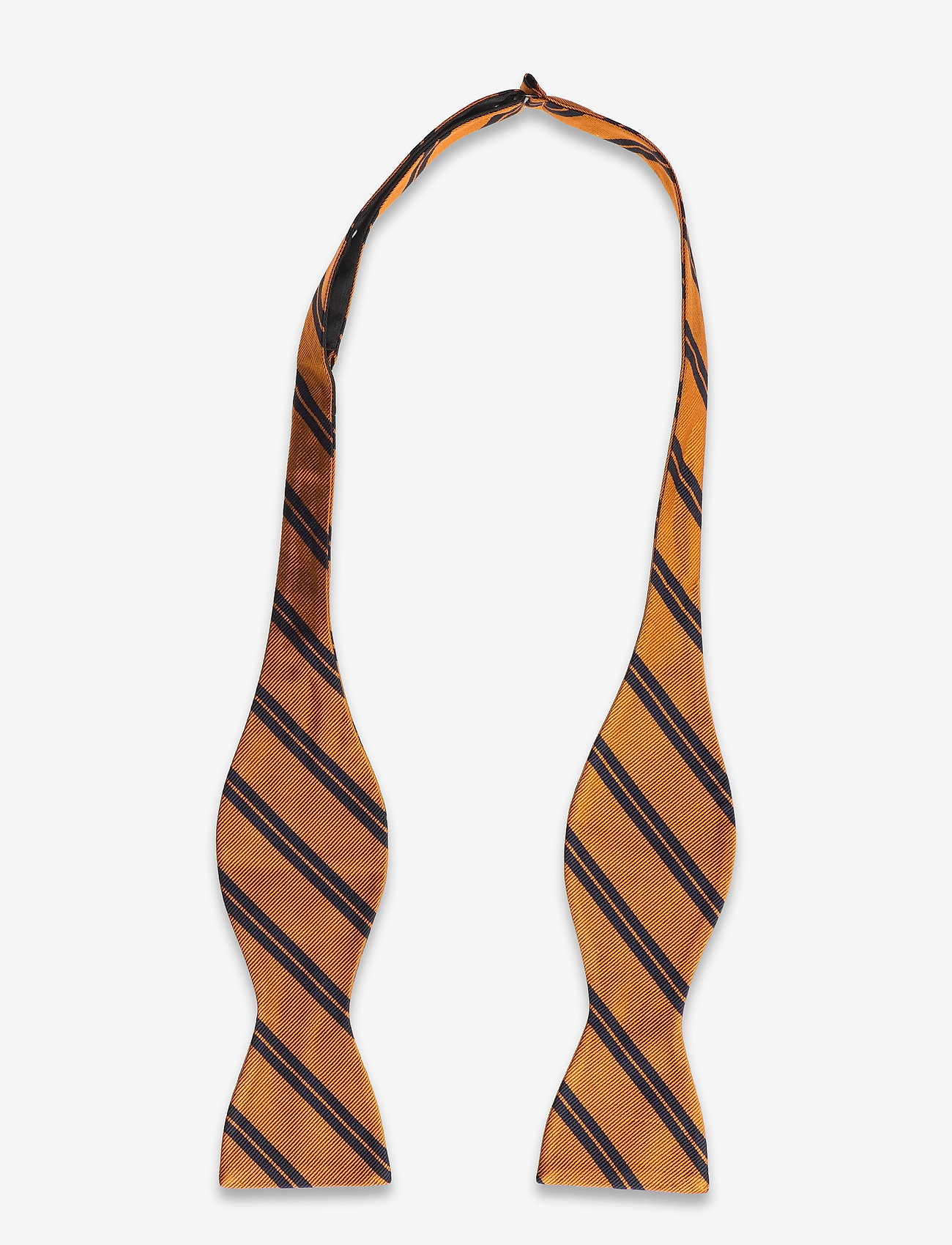 Amanda Christensen - Self Tie Silk - orange/navy - 1