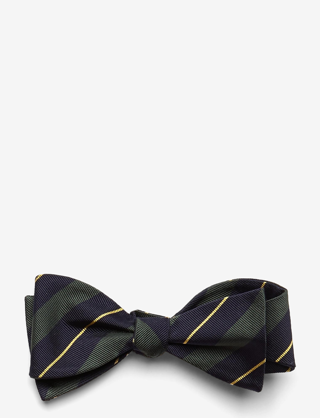 SELF TIE SILK - BOTTLE GREEN