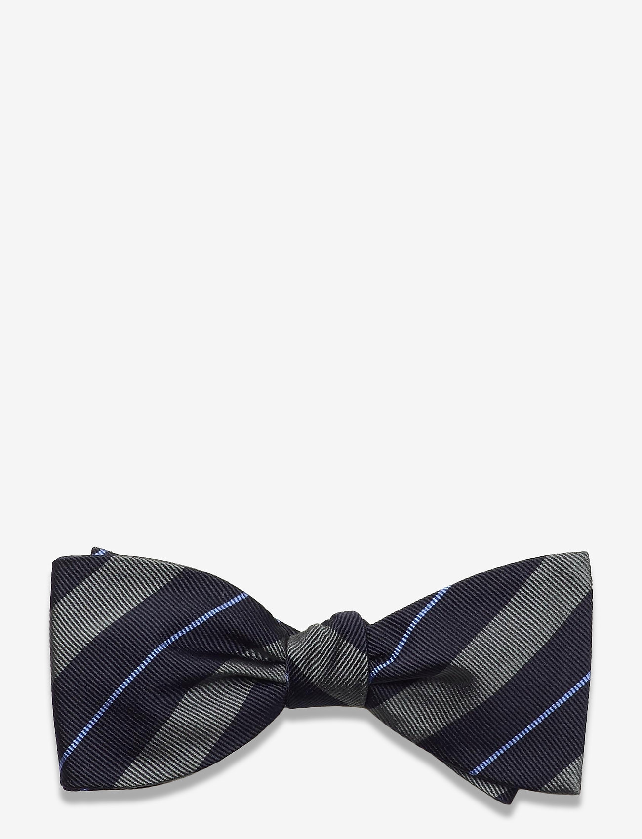 SELF TIE SILK - GREY