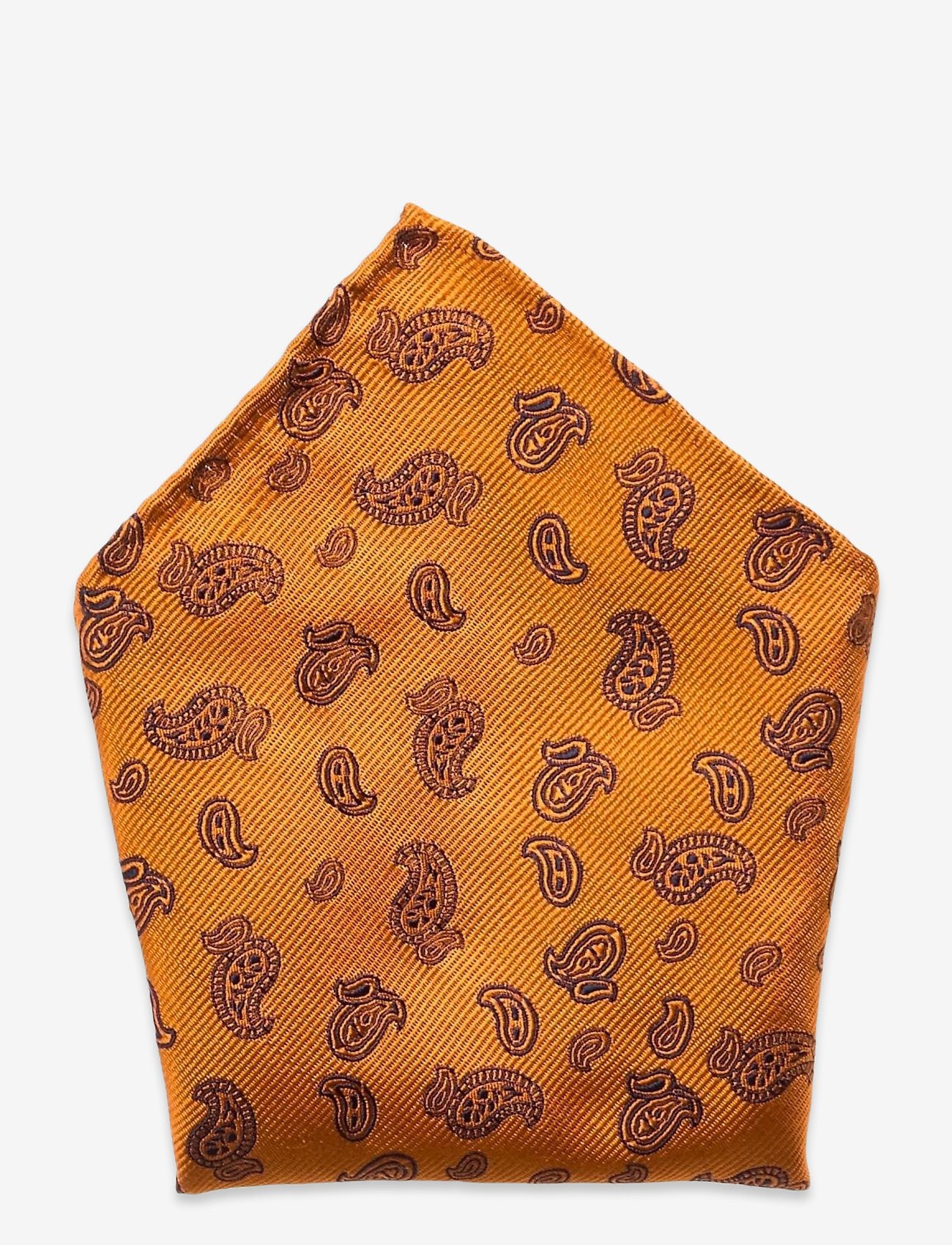 Amanda Christensen - Pocket Square - orange/navy - 0