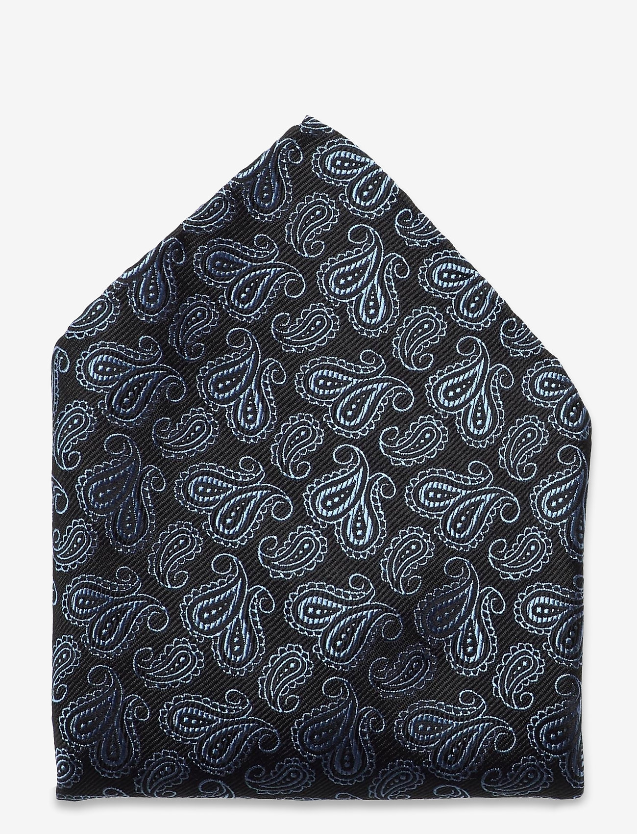 Pocket Square - BLACK/SKY BLUE