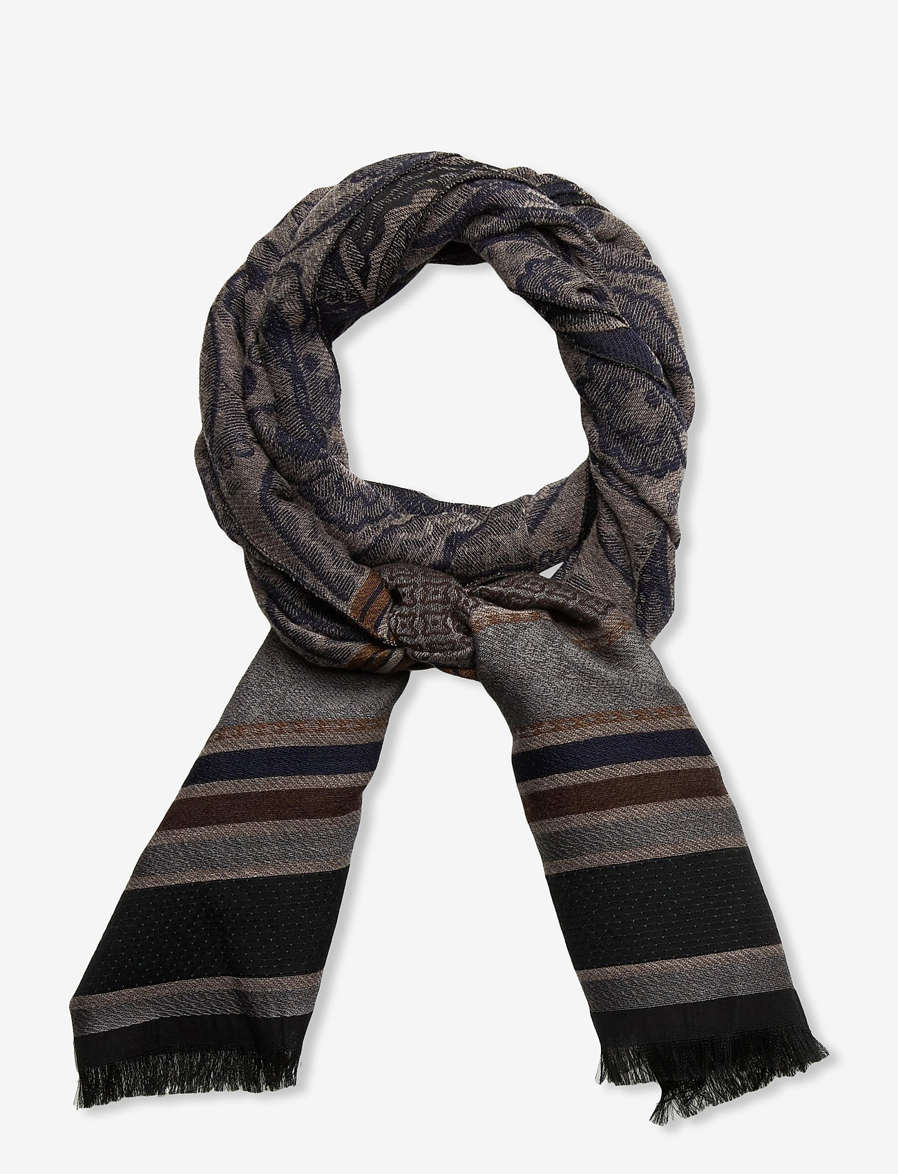 SINGLE SCARF - BROWN
