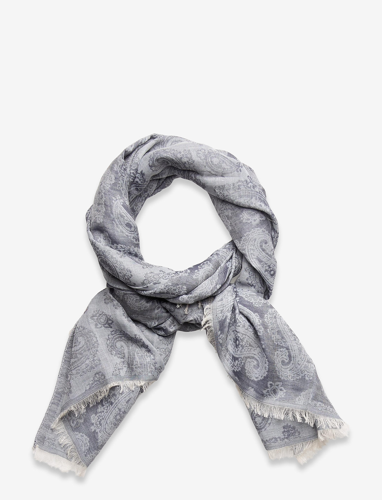 DOUBLE FACE SCARF - BLUE
