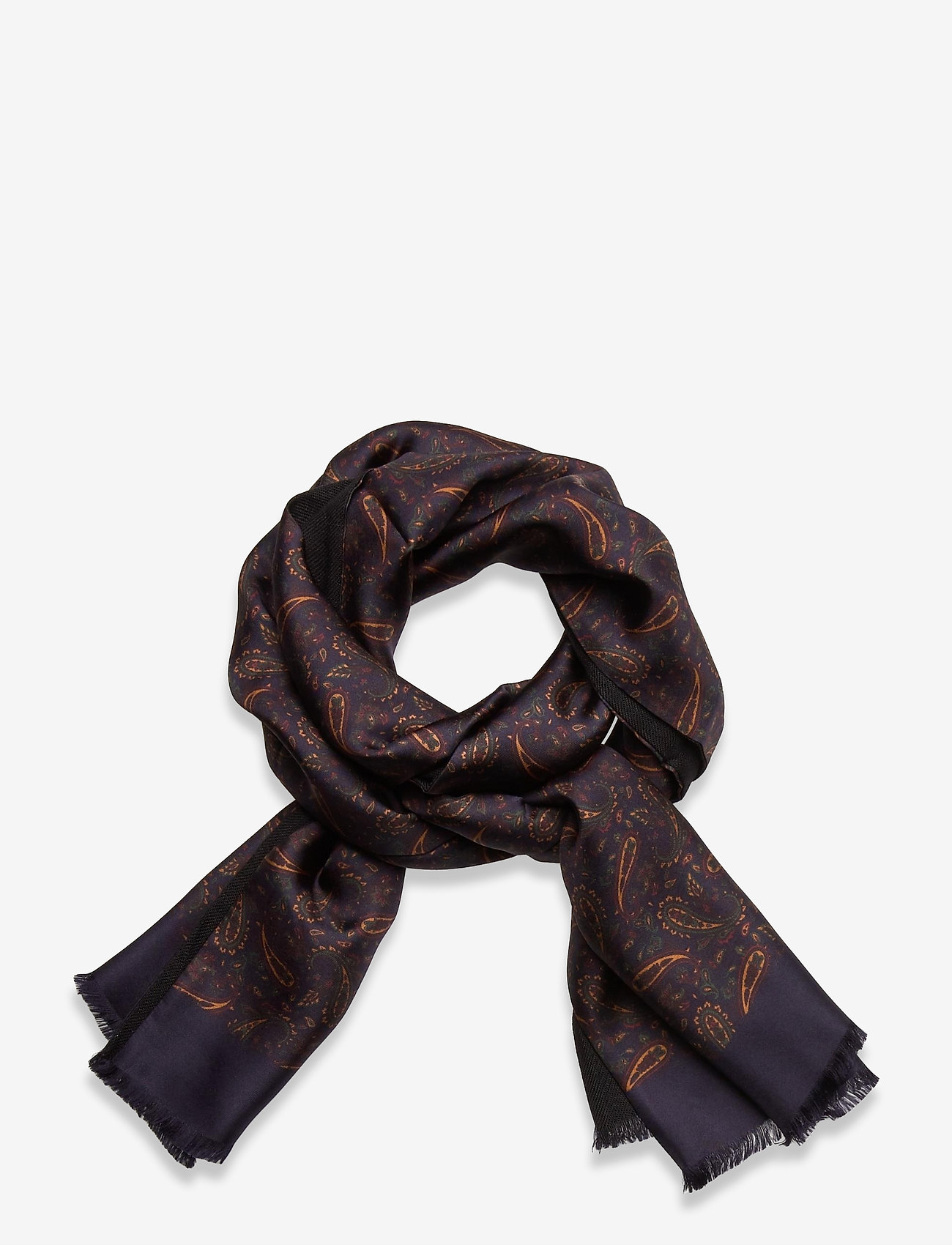 DOUBLE FACE SCARF - NAVY