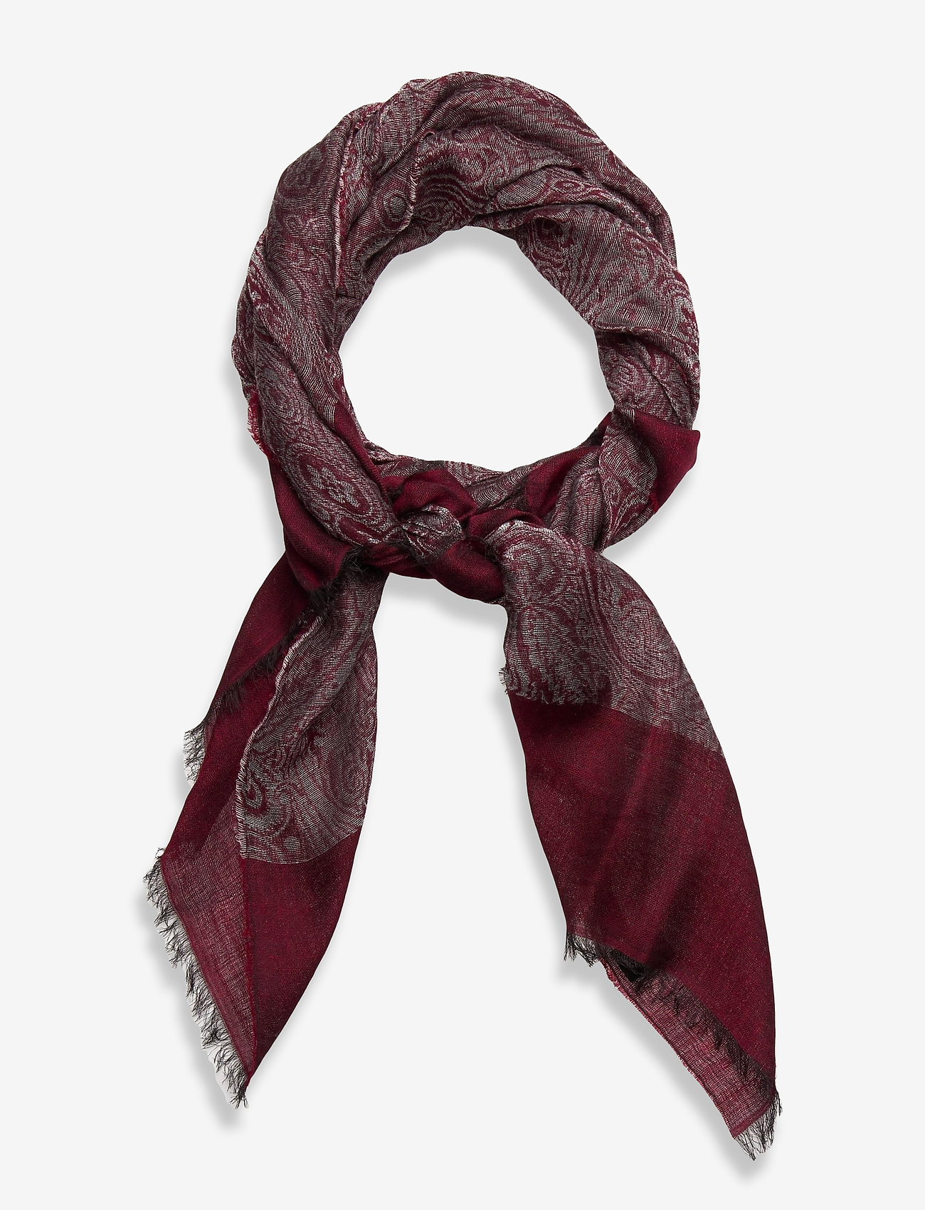 Amanda Christensen - SCARF - wine red - 0