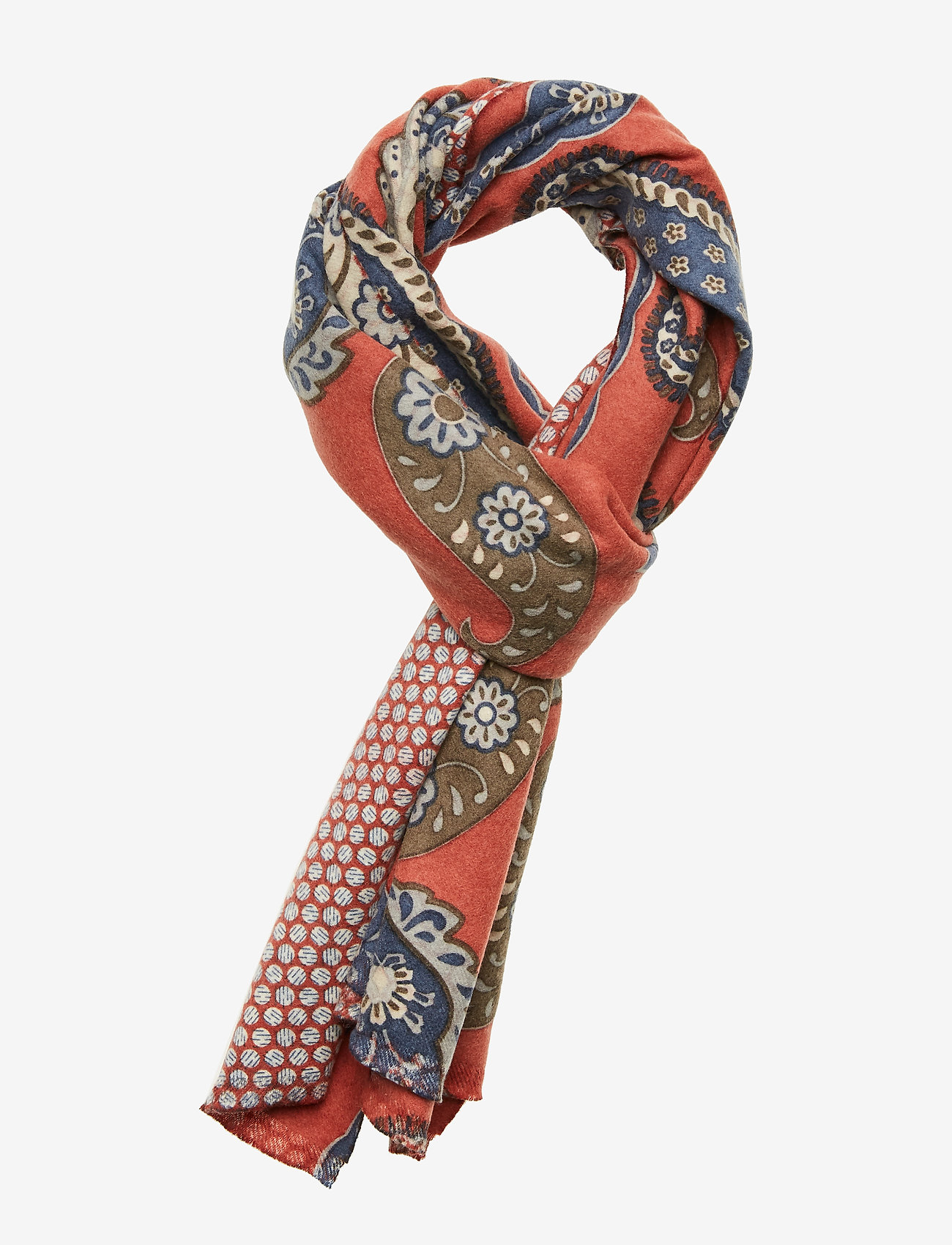 Amanda Christensen - Winterscarf - coral - 0