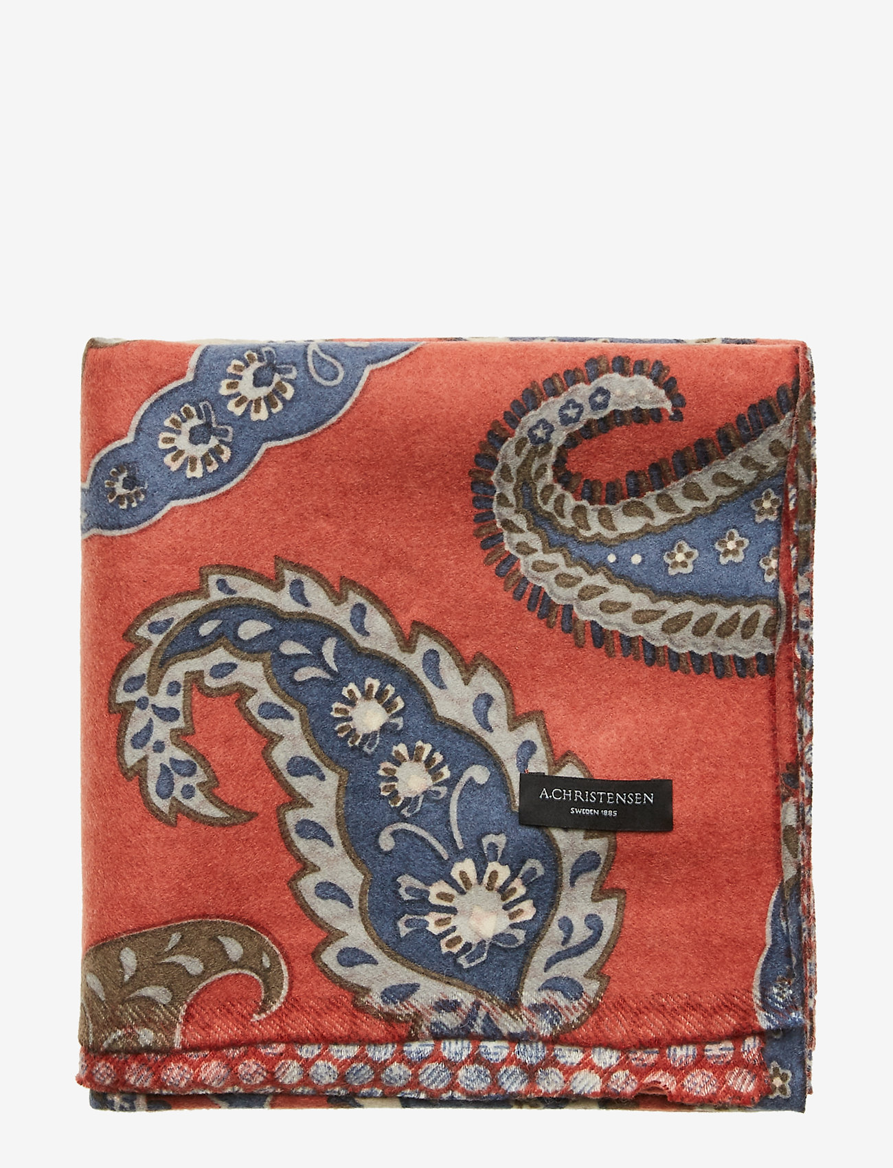 Amanda Christensen - Winterscarf - coral - 2