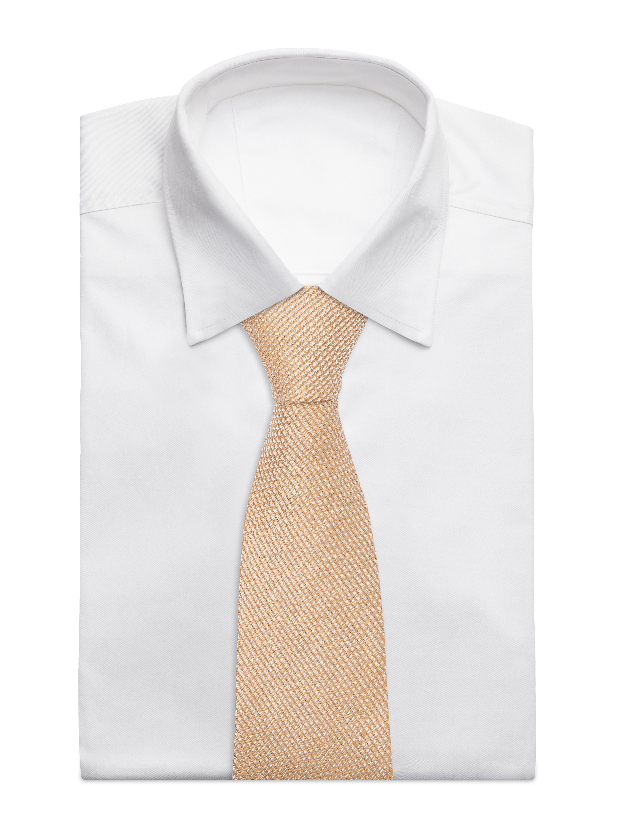 Amanda Christensen - Classic Tie - beige melange - 1