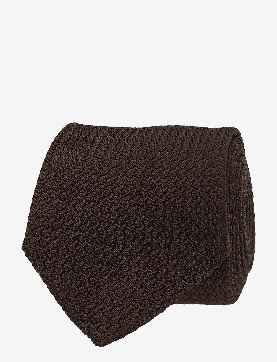 Amanda Christensen - Classic Tie - cravates - brown - 0
