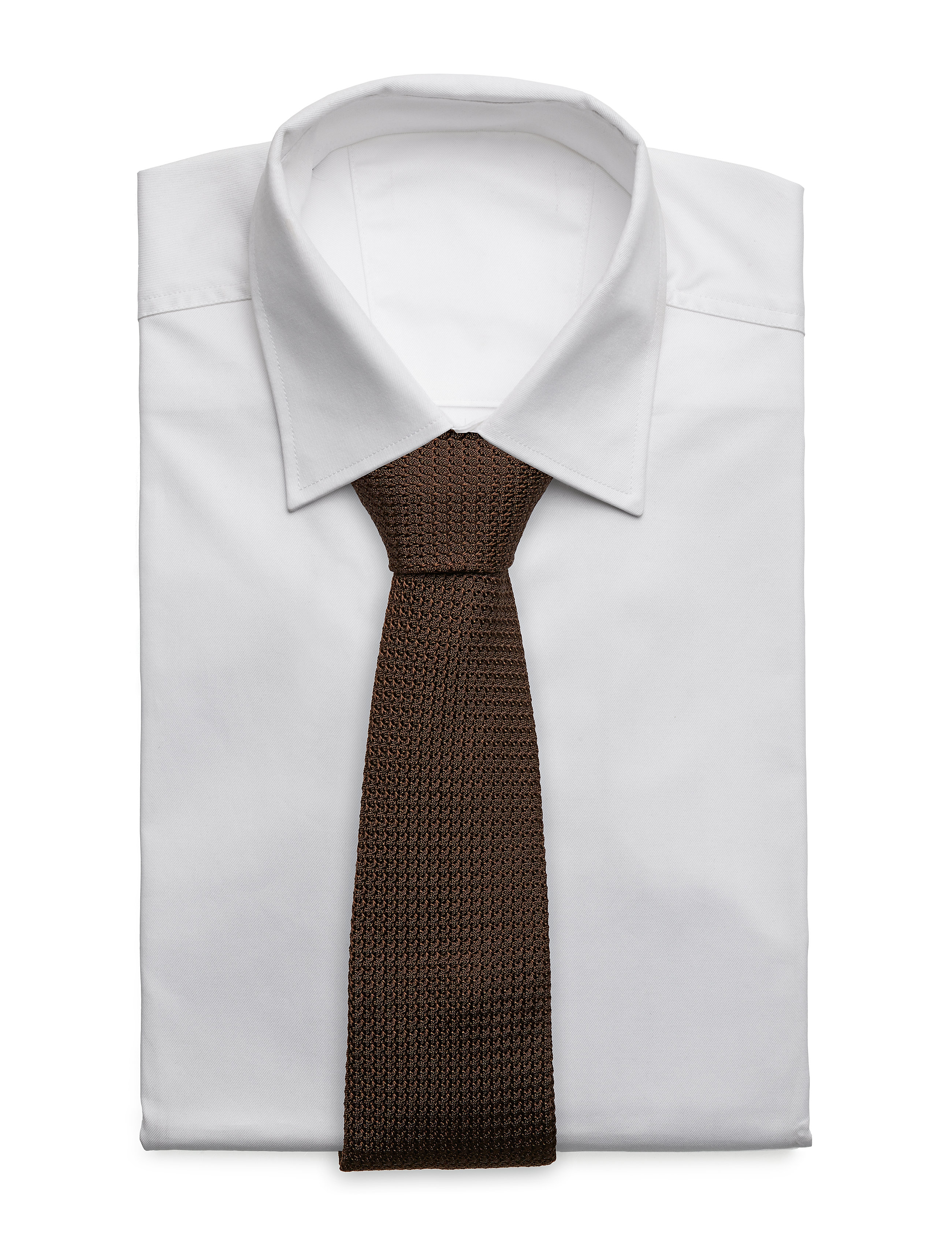 Amanda Christensen - Classic Tie - cravates - brown - 1