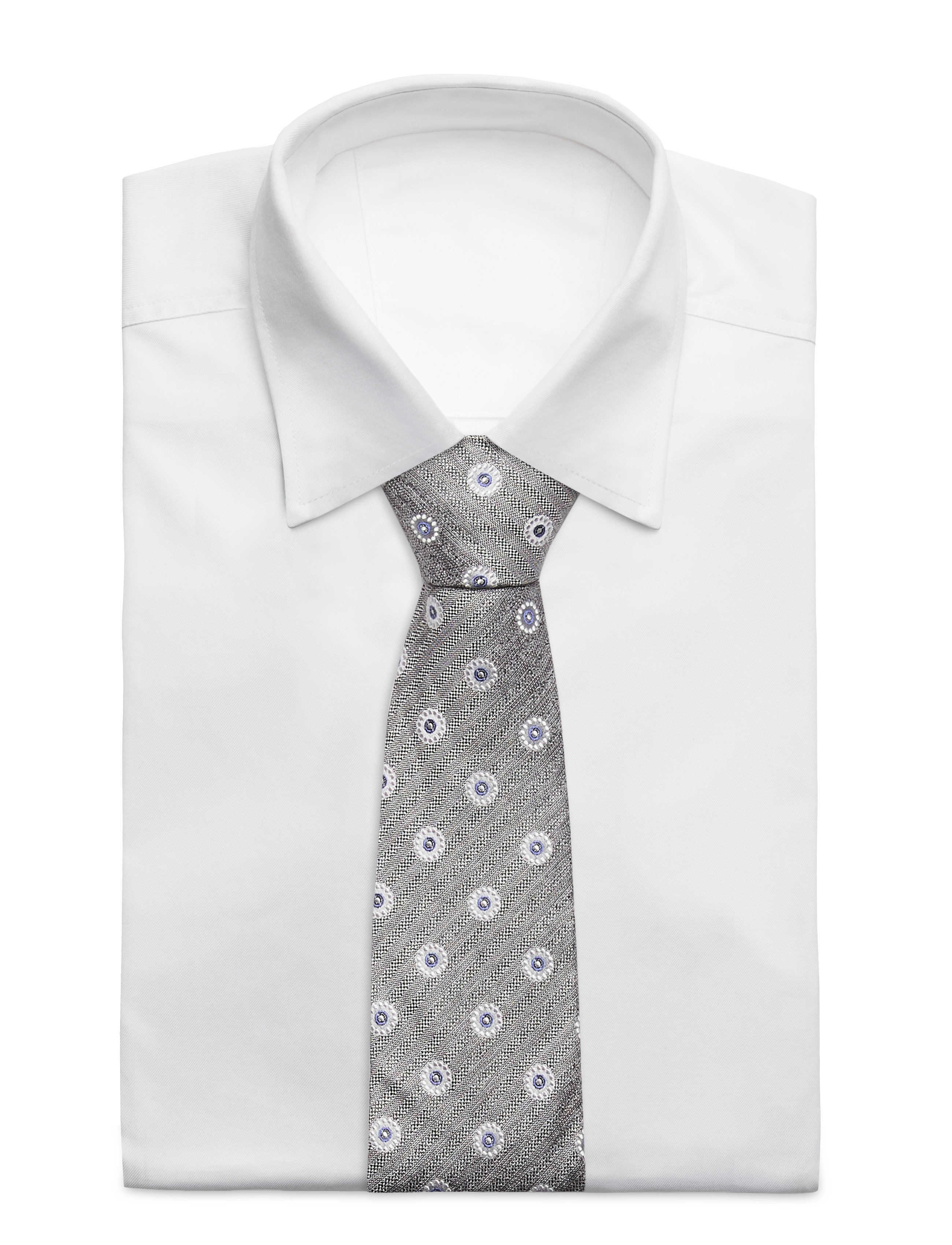 Amanda Christensen - Classic Tie - grey melange - 1