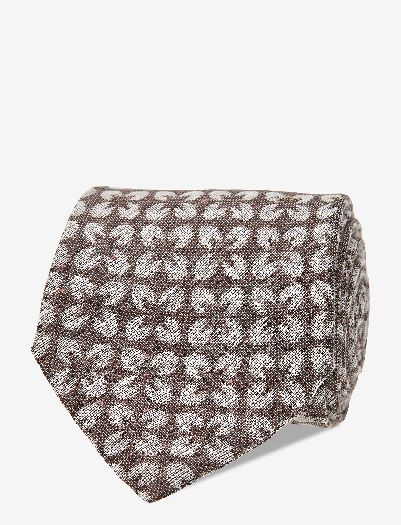 Amanda Christensen - Classic Tie - dark brown melange - 0