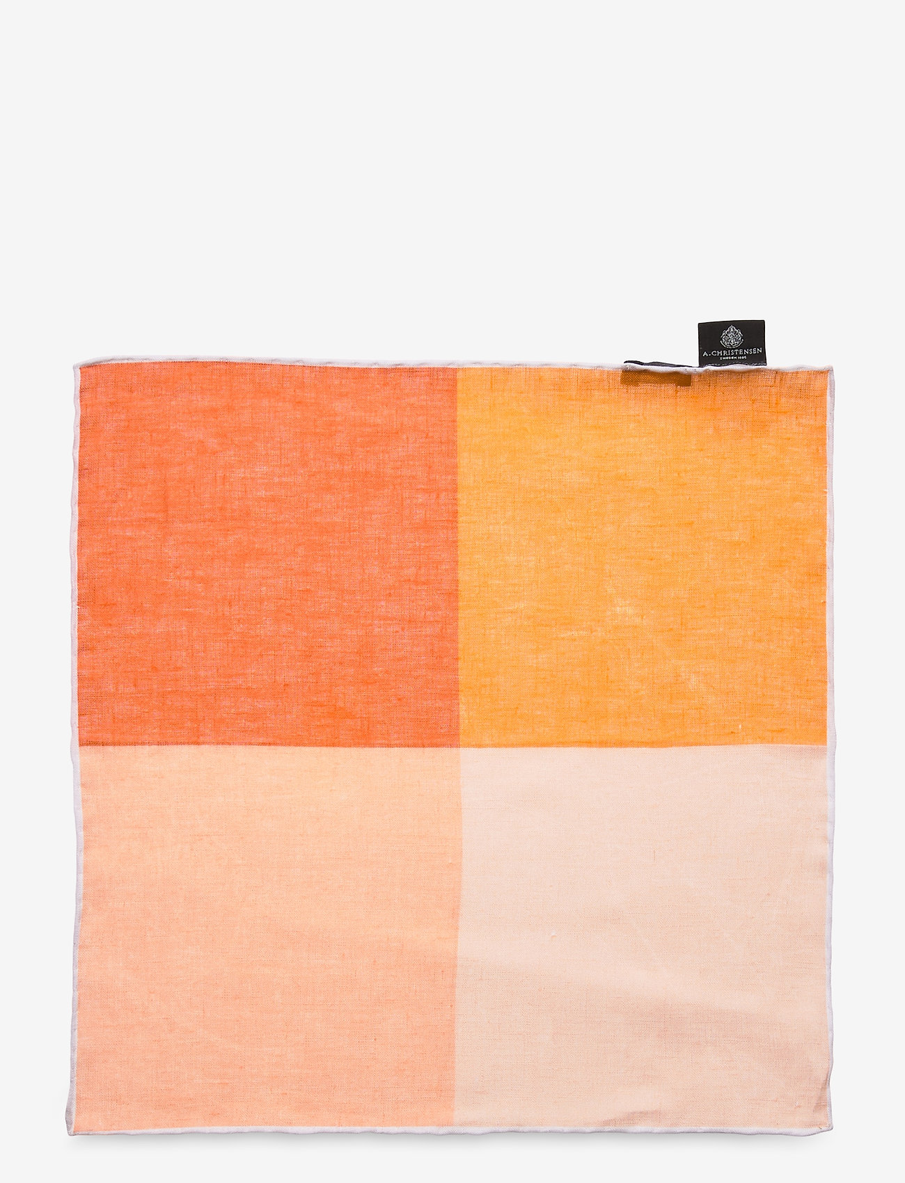 Amanda Christensen - Pocket Square - orange - 1