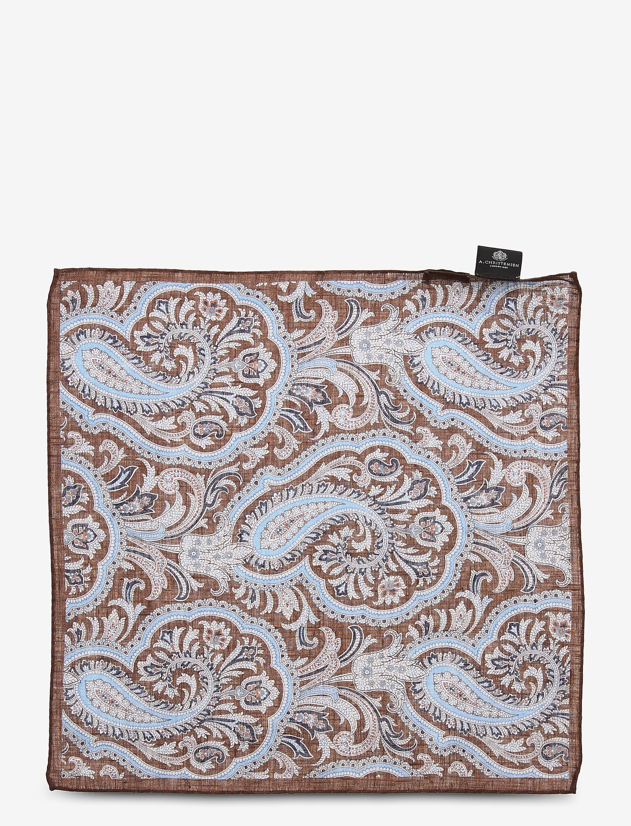 Amanda Christensen - Pocket Square - brown - 1