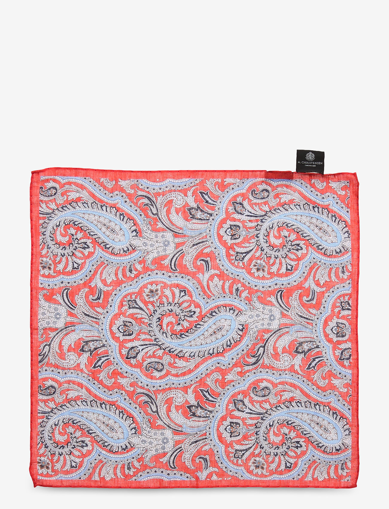 Amanda Christensen - Pocket Square - red - 1