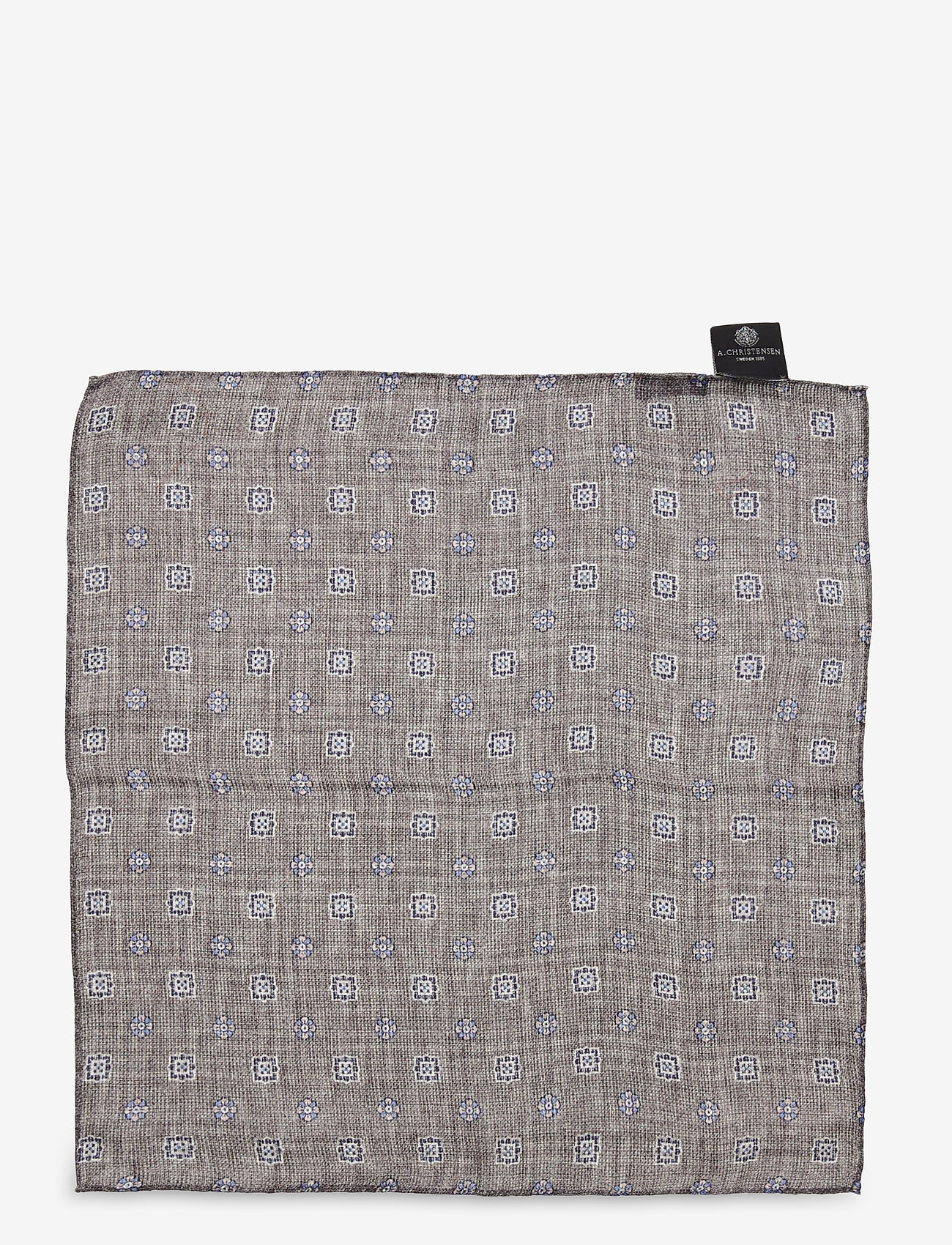 Amanda Christensen - Pocket Square - grey - 1