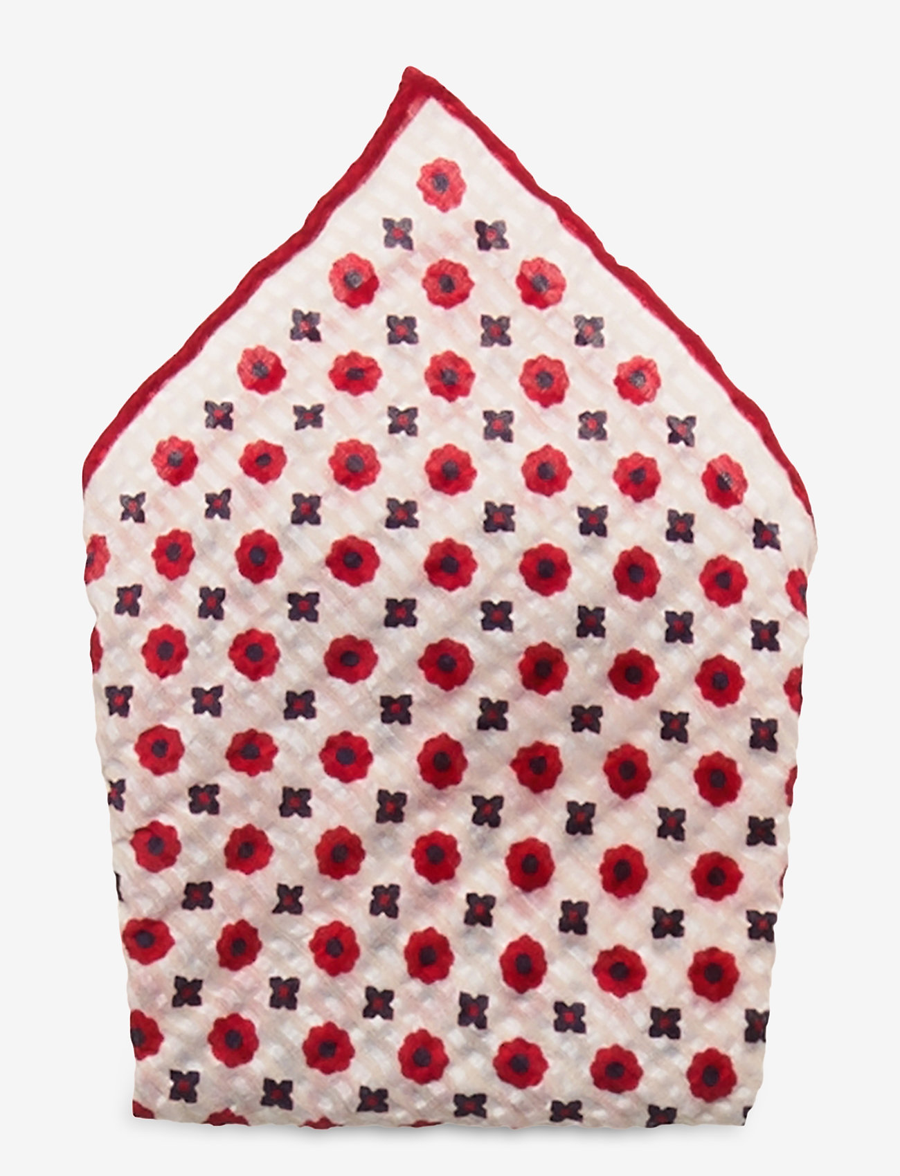 Amanda Christensen - Pocket Square - red - 0