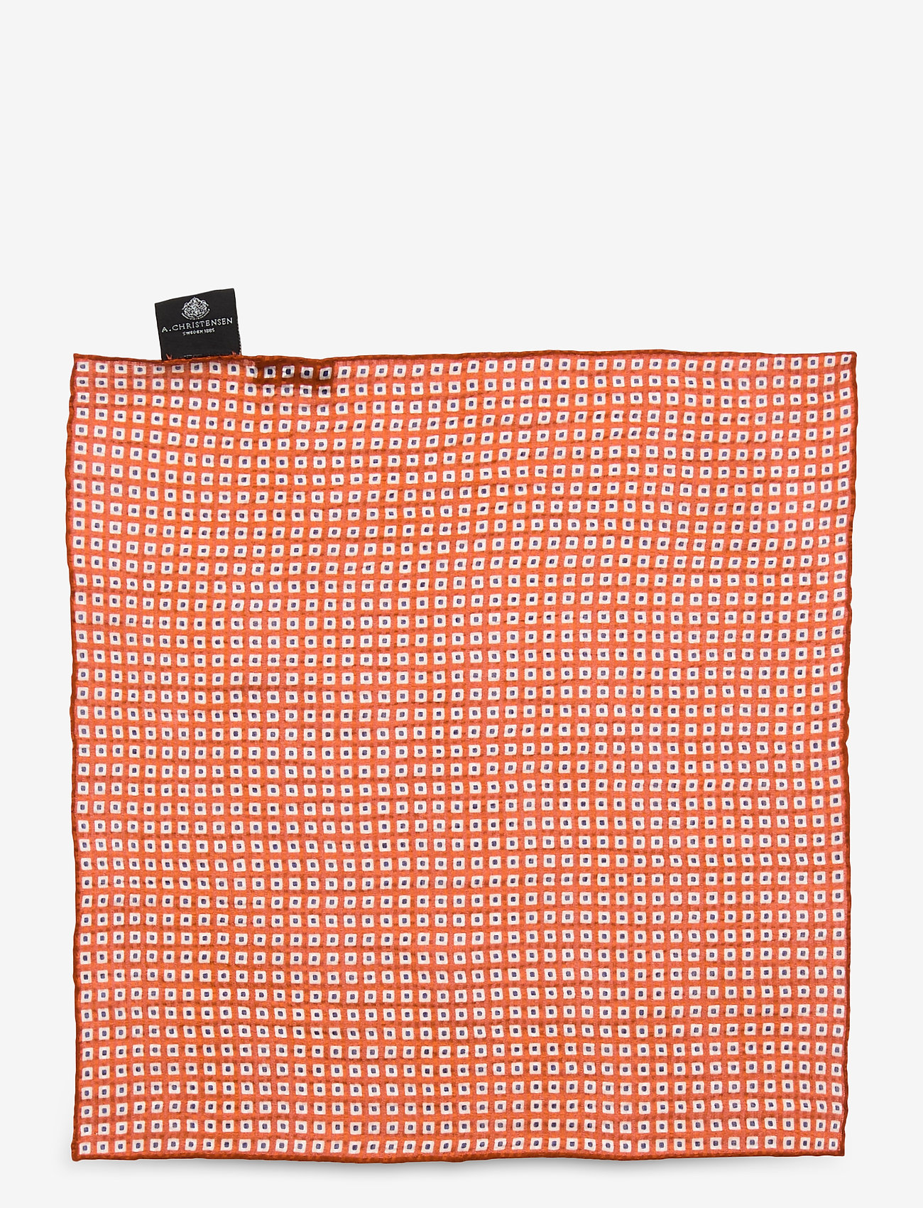 Amanda Christensen - Pocket Square - orange - 1