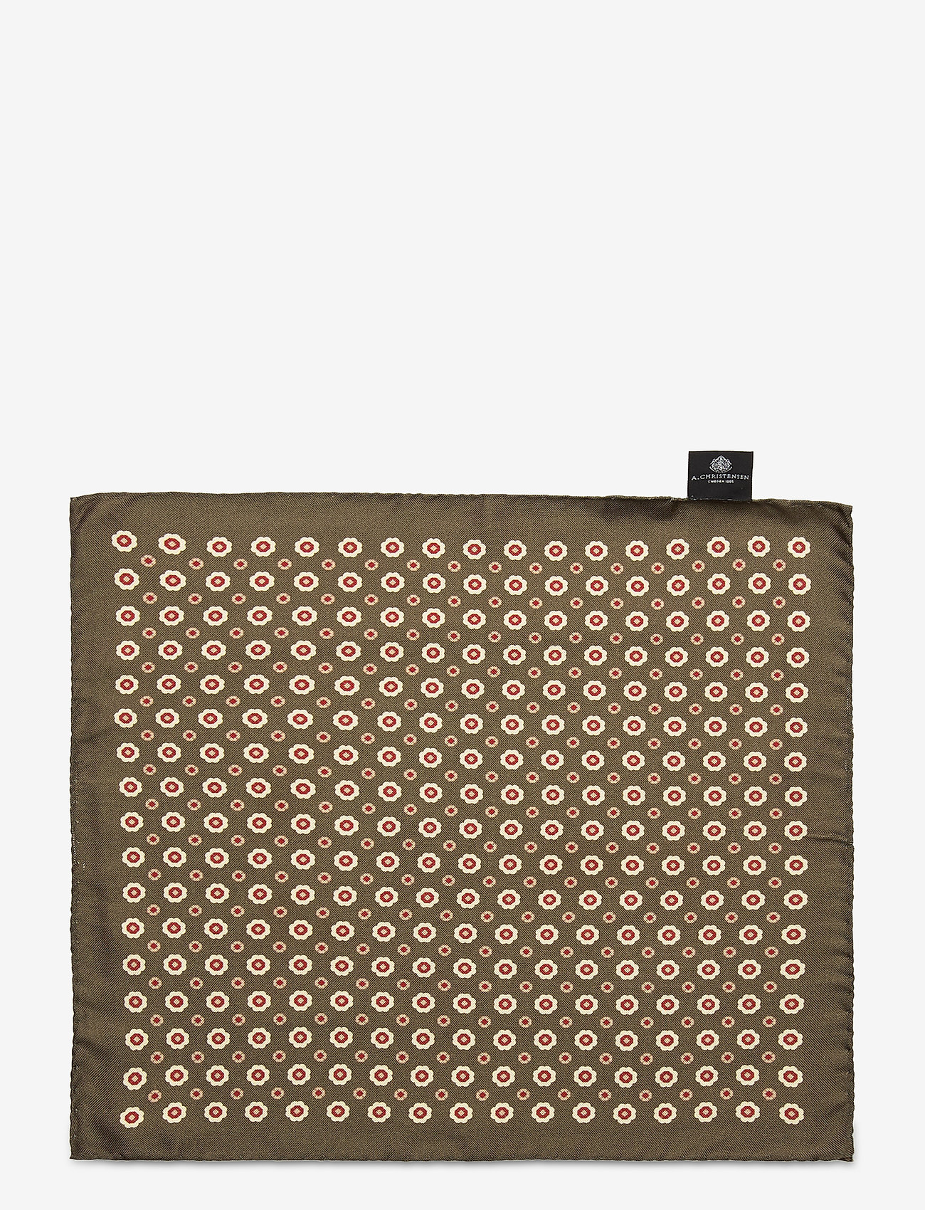 Amanda Christensen - Pocket Square - olive - 1