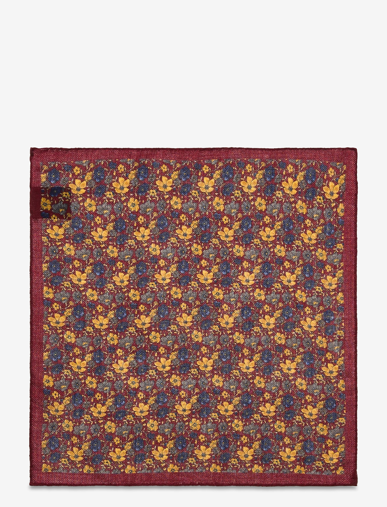Amanda Christensen - Pocket Square - bordeaux - 1
