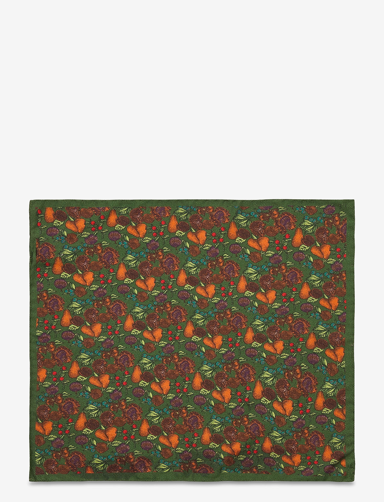 Amanda Christensen - Pocket Square - dark green - 1