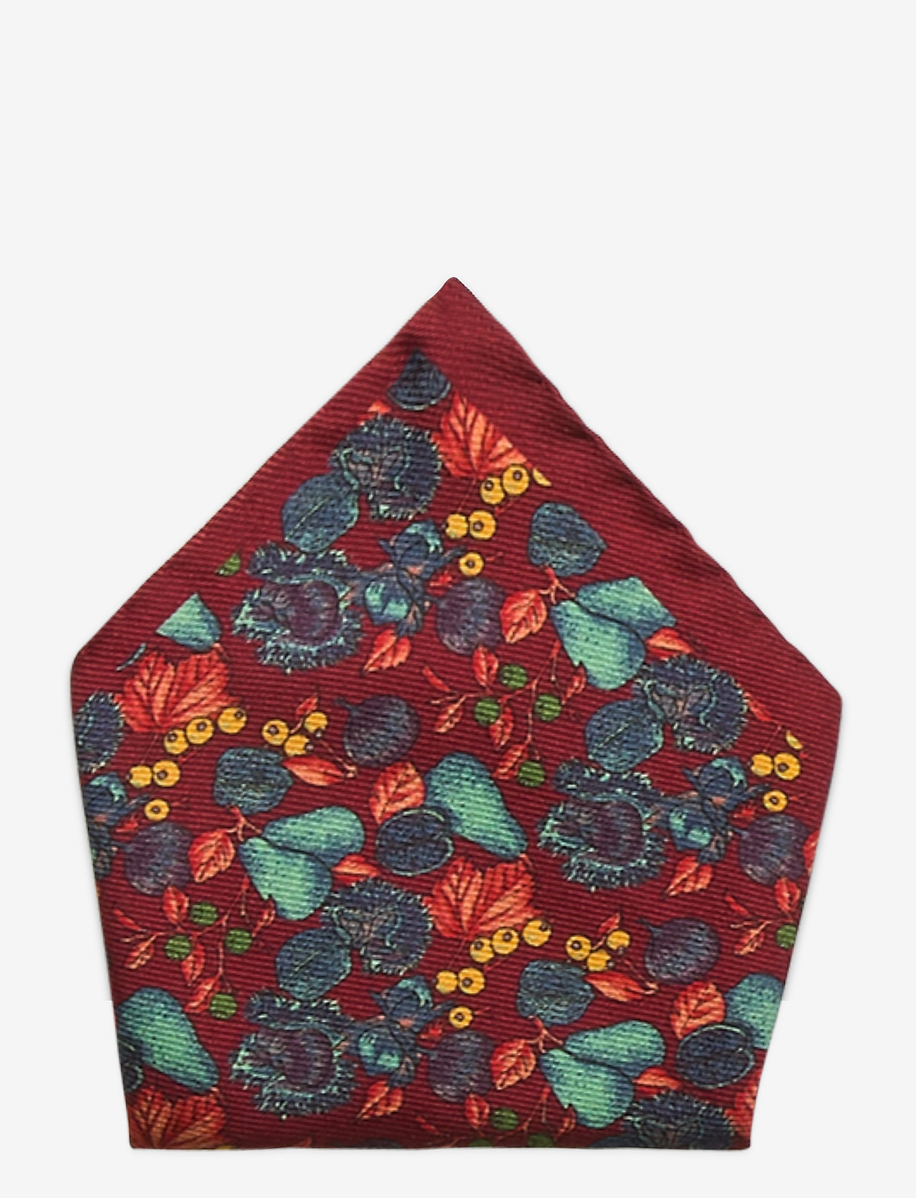 Amanda Christensen - Pocket Square - wine red - 0