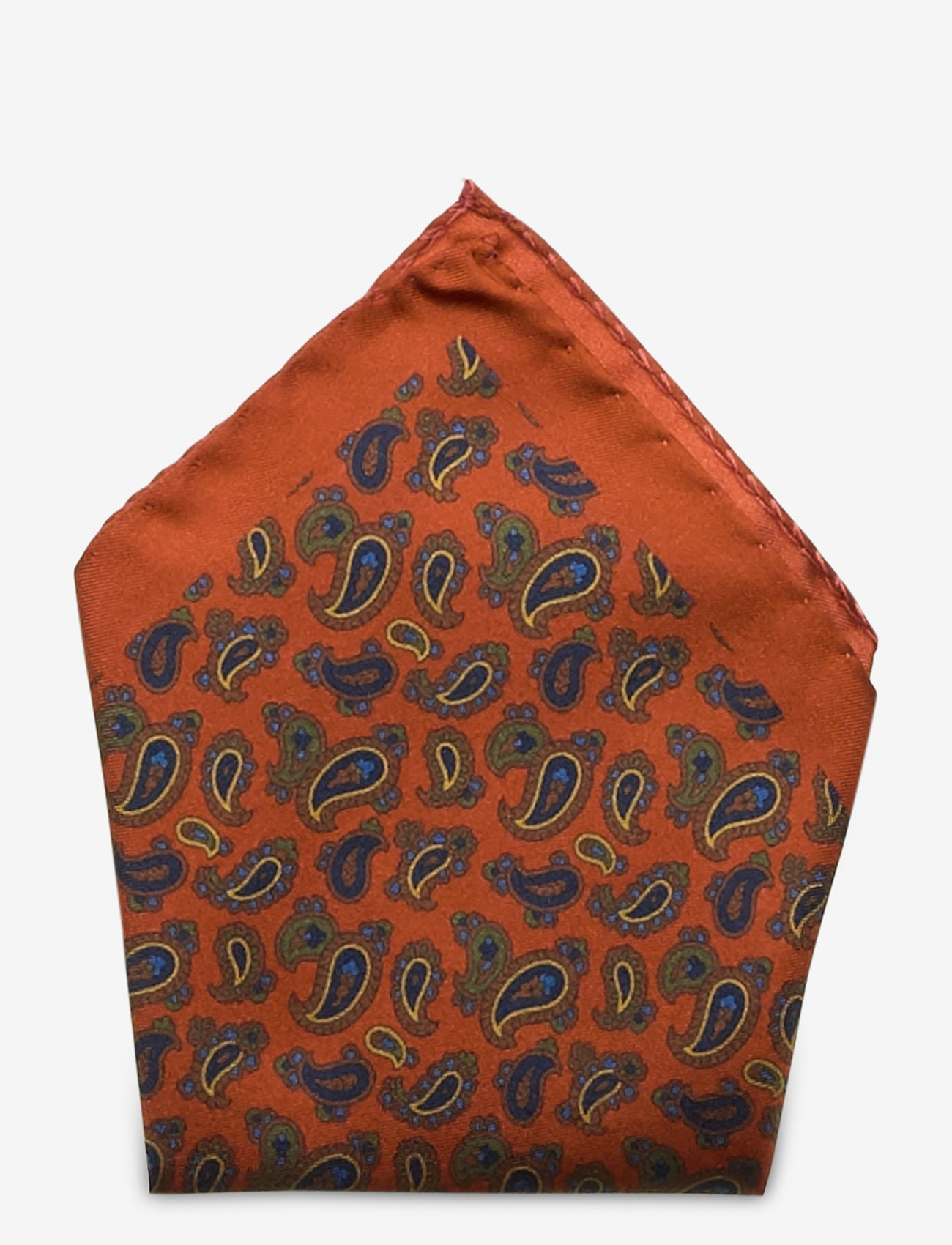 Amanda Christensen - Pocket Square - dark orange - 0