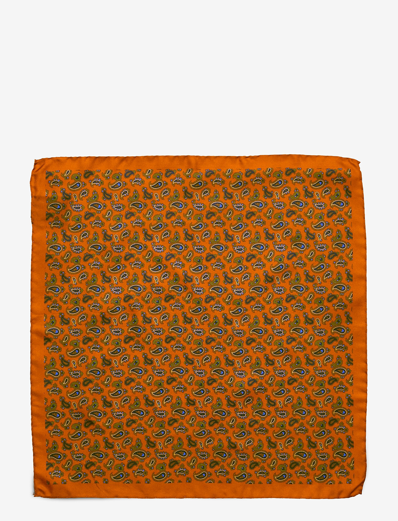 Amanda Christensen - Pocket Square - dark orange - 1