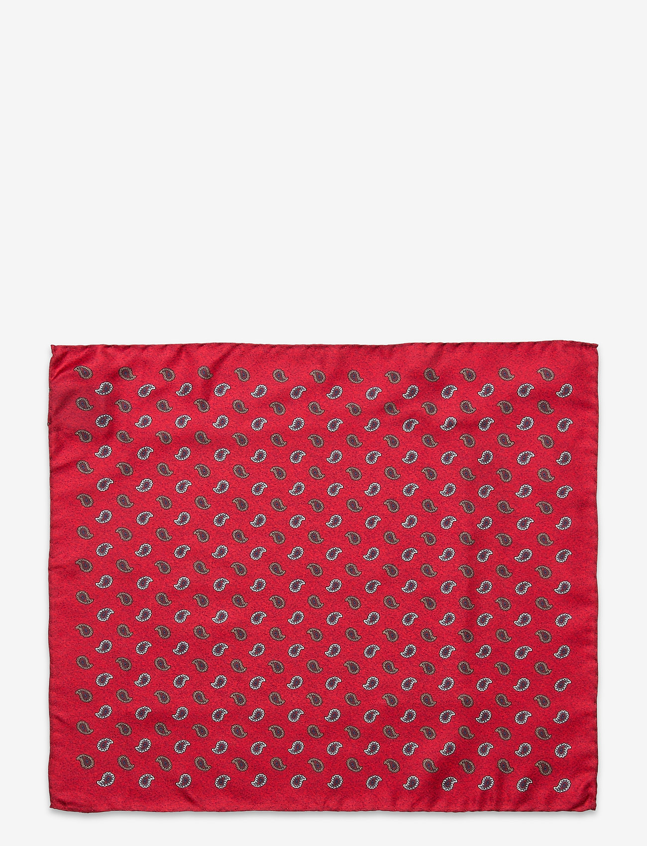 Amanda Christensen - Pocket Square - red - 1