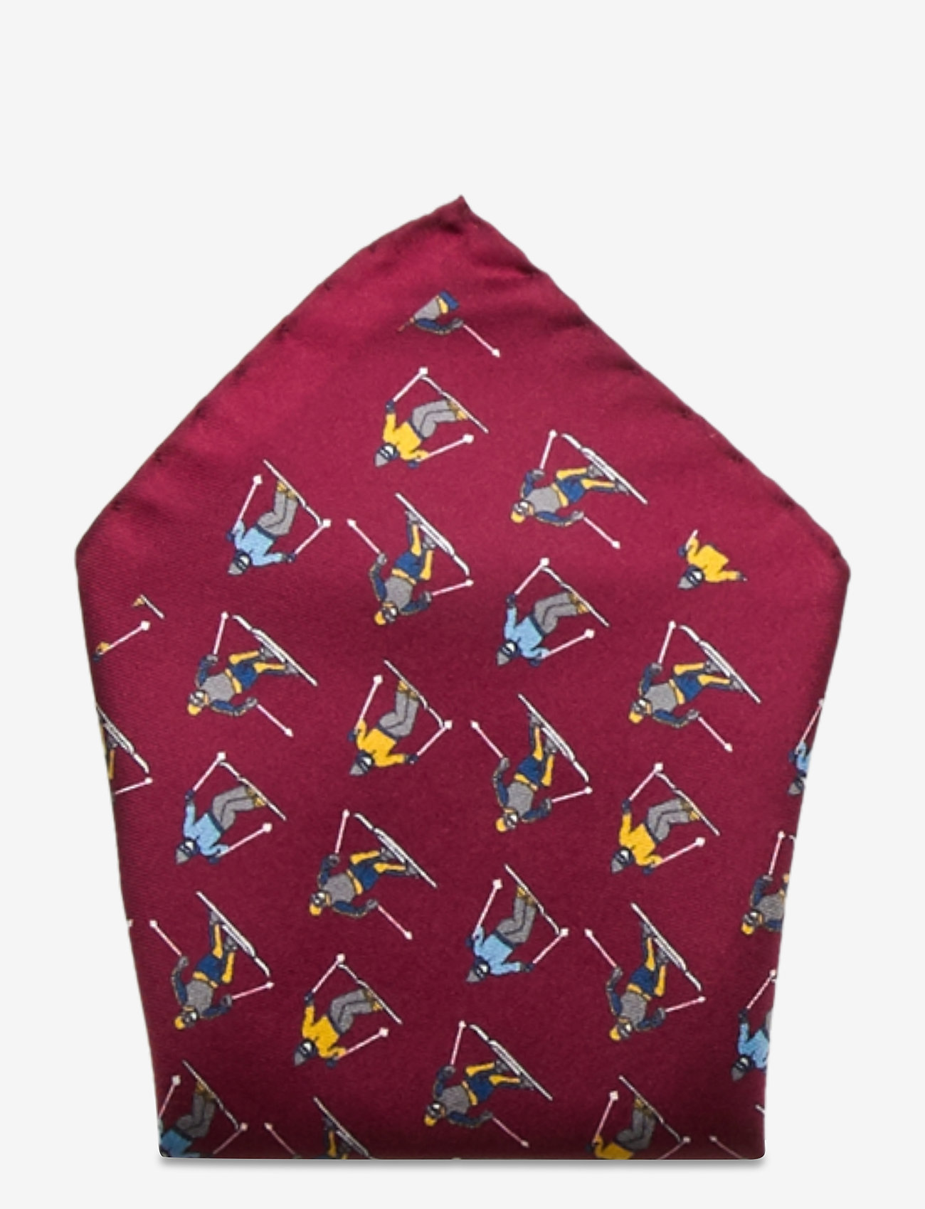 Pocket Square - WINE RED