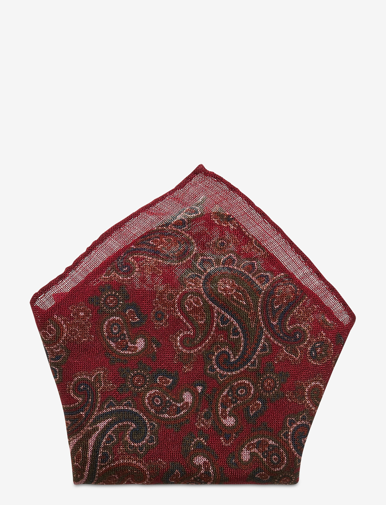 Pocket Square - WINE RED MELANGE