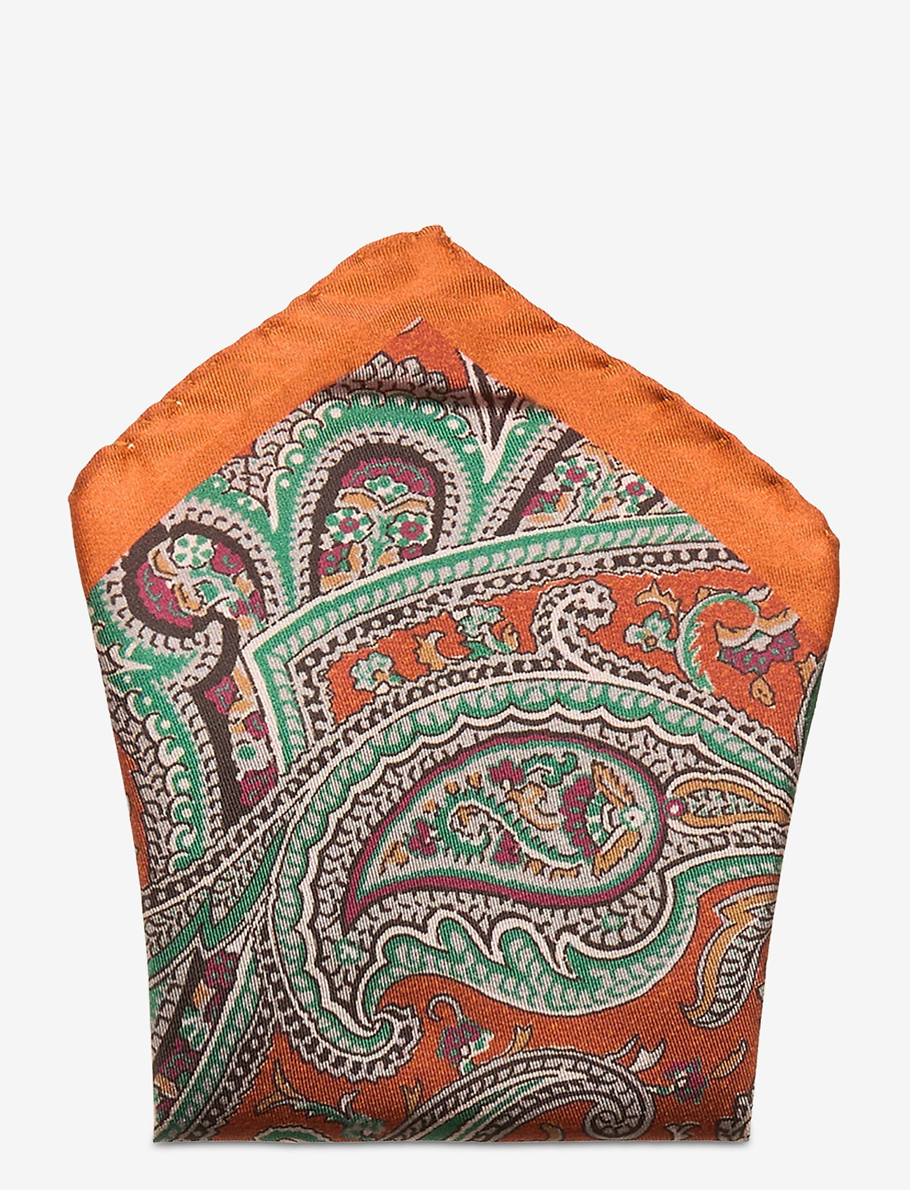 Amanda Christensen - Pocket Square - dark orange - 0